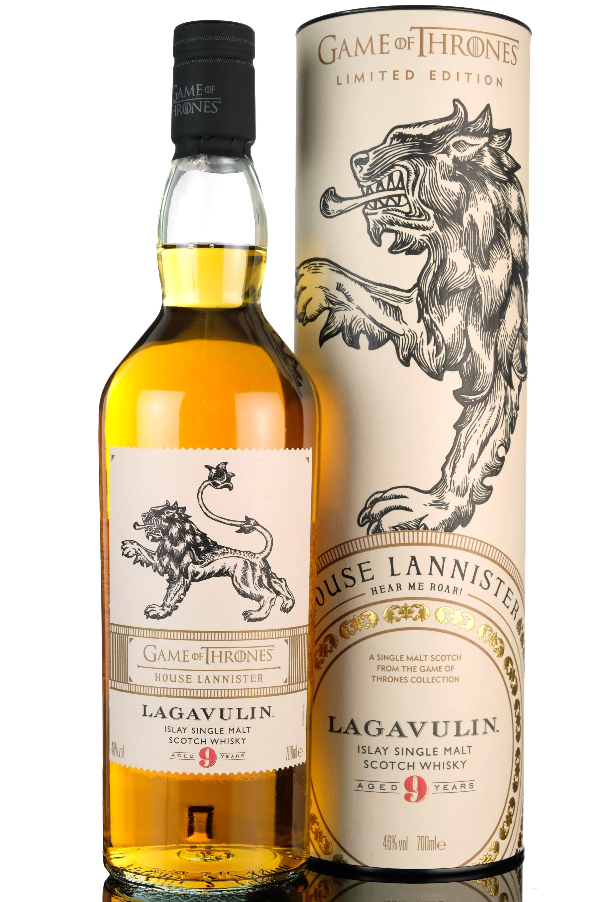 Lagavulin 9 Year Old - House Lannister Game of Thrones