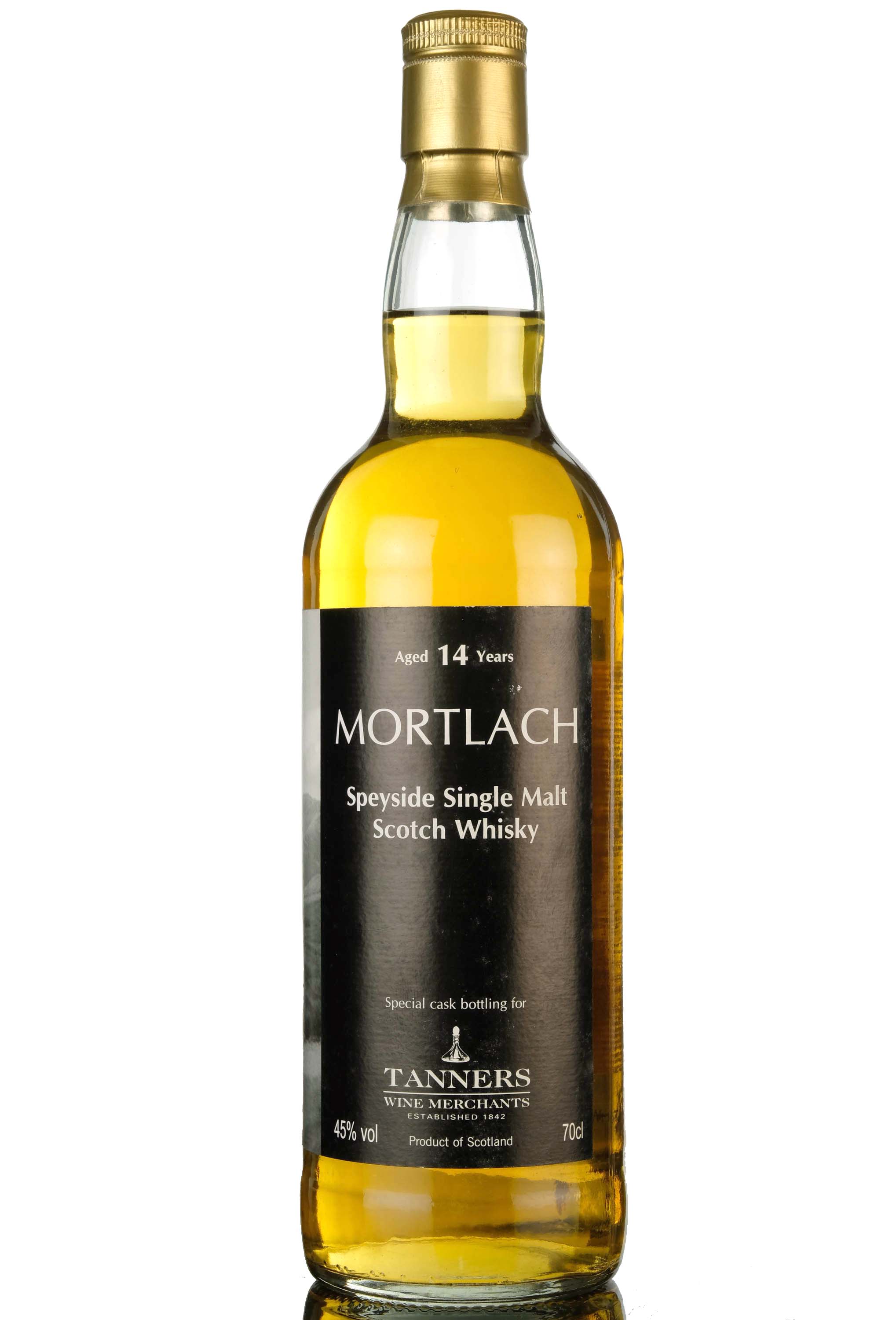 Mortlach 14 Year Old - Private Bottling For Tanners Wines