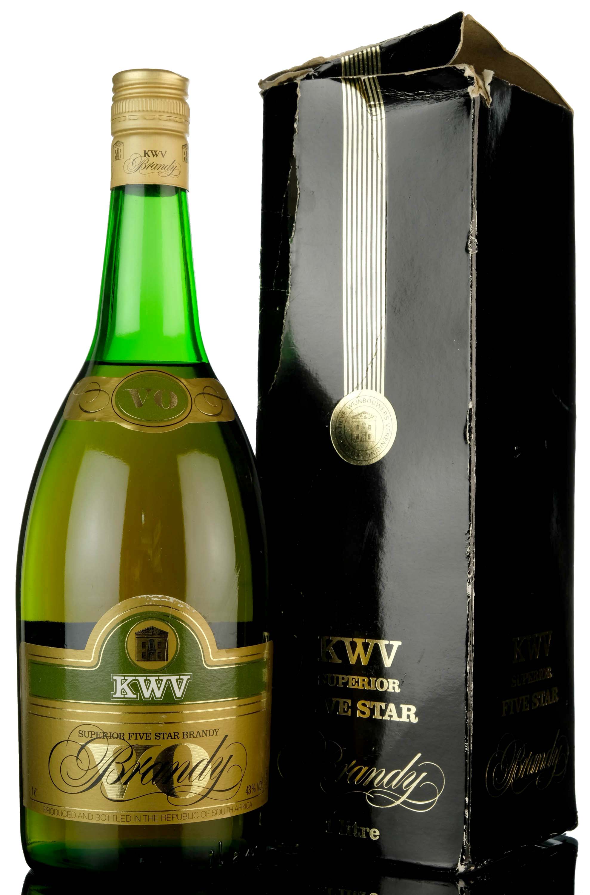 KWV Superior 5 Star Brandy - 1 Litre