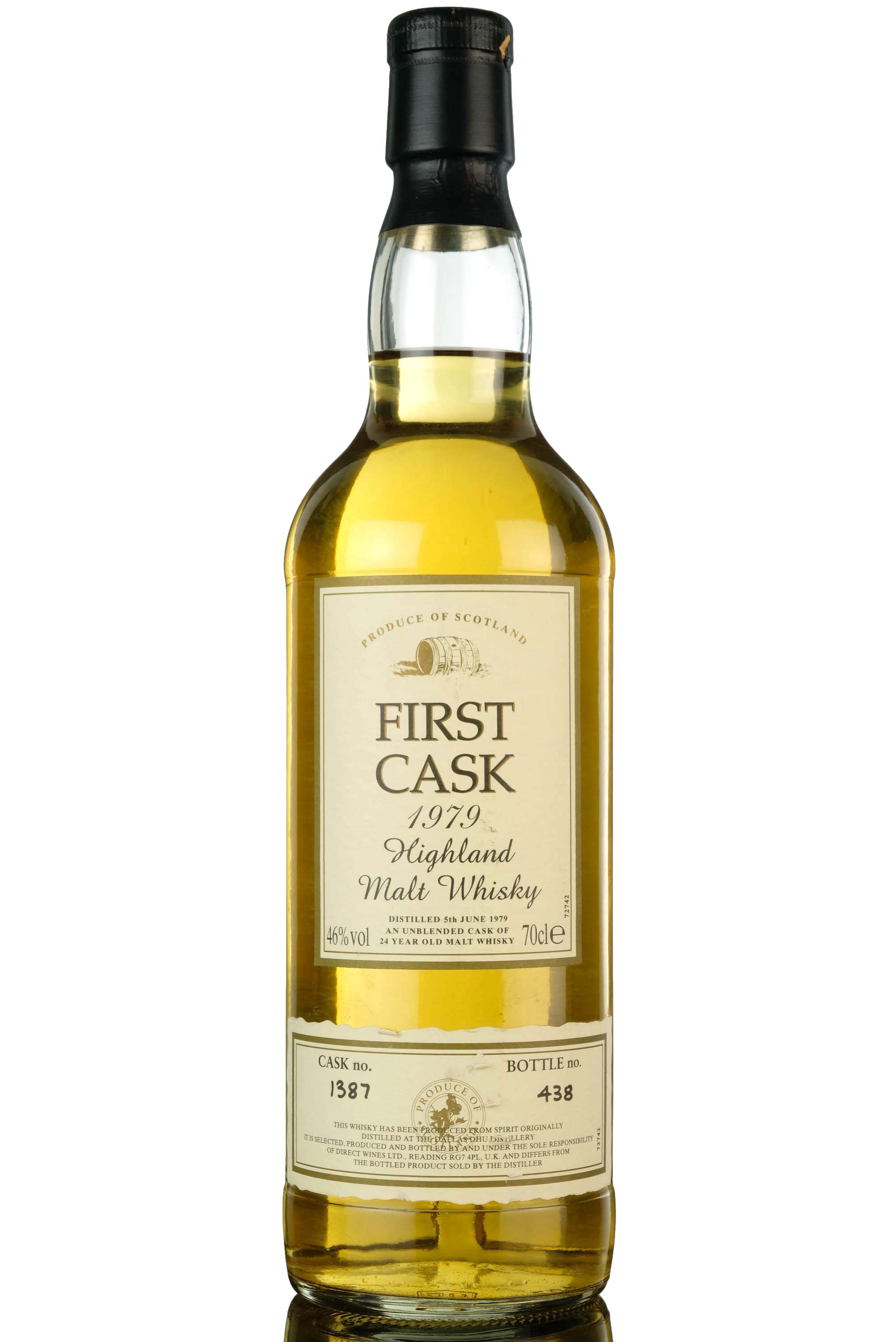 Dallas Dhu 1979 - 24 Year Old - First Cask 1387