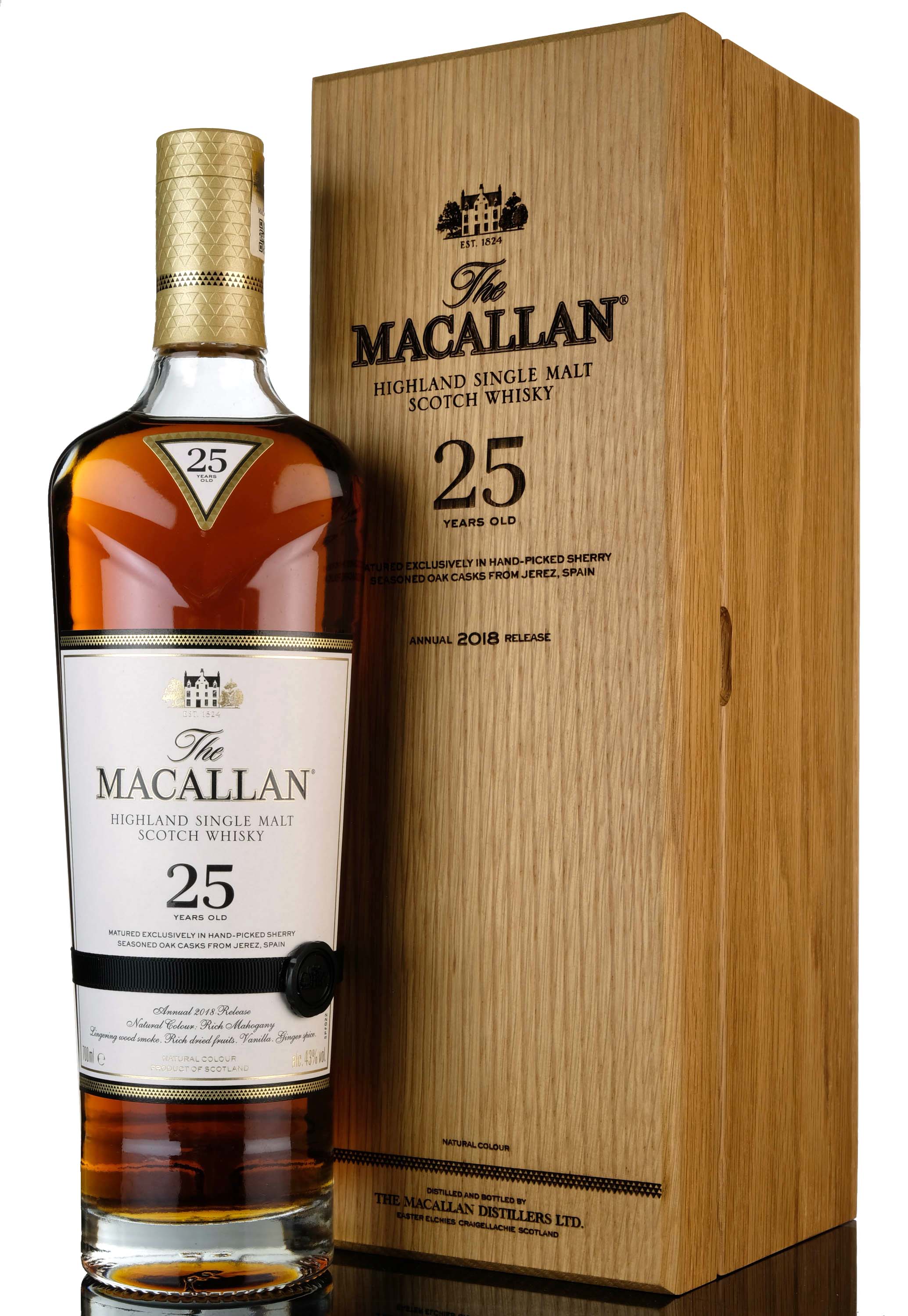 Macallan 25 Year Old - 2018 Release