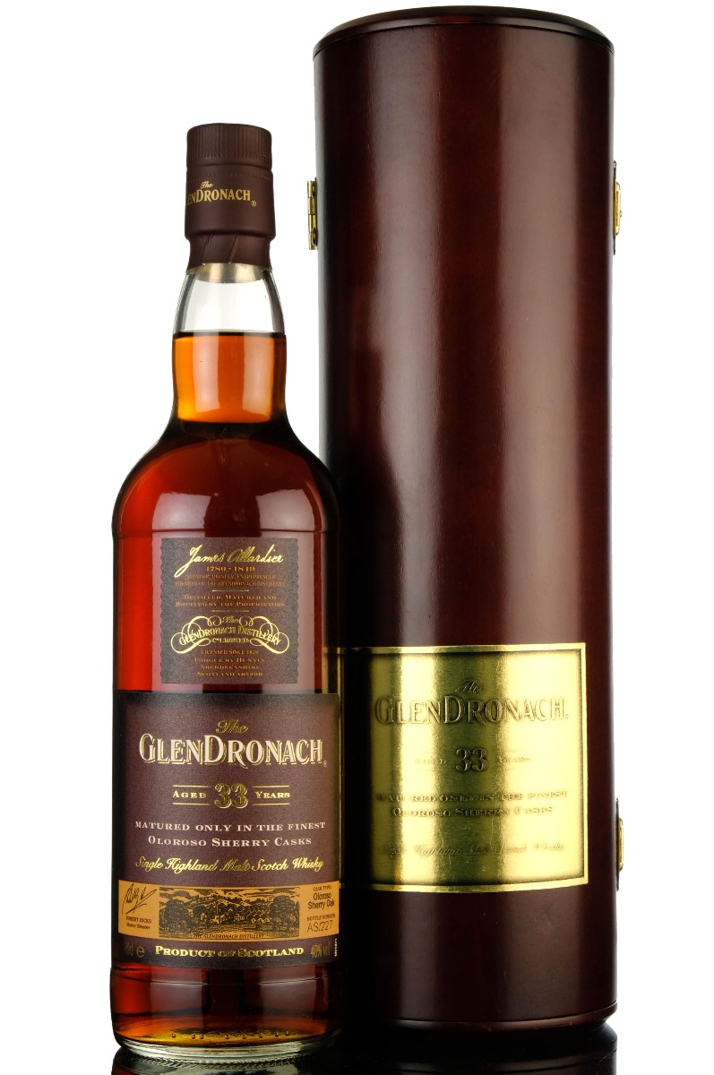 Glendronach 33 Year Old - Oloroso Sherry Cask