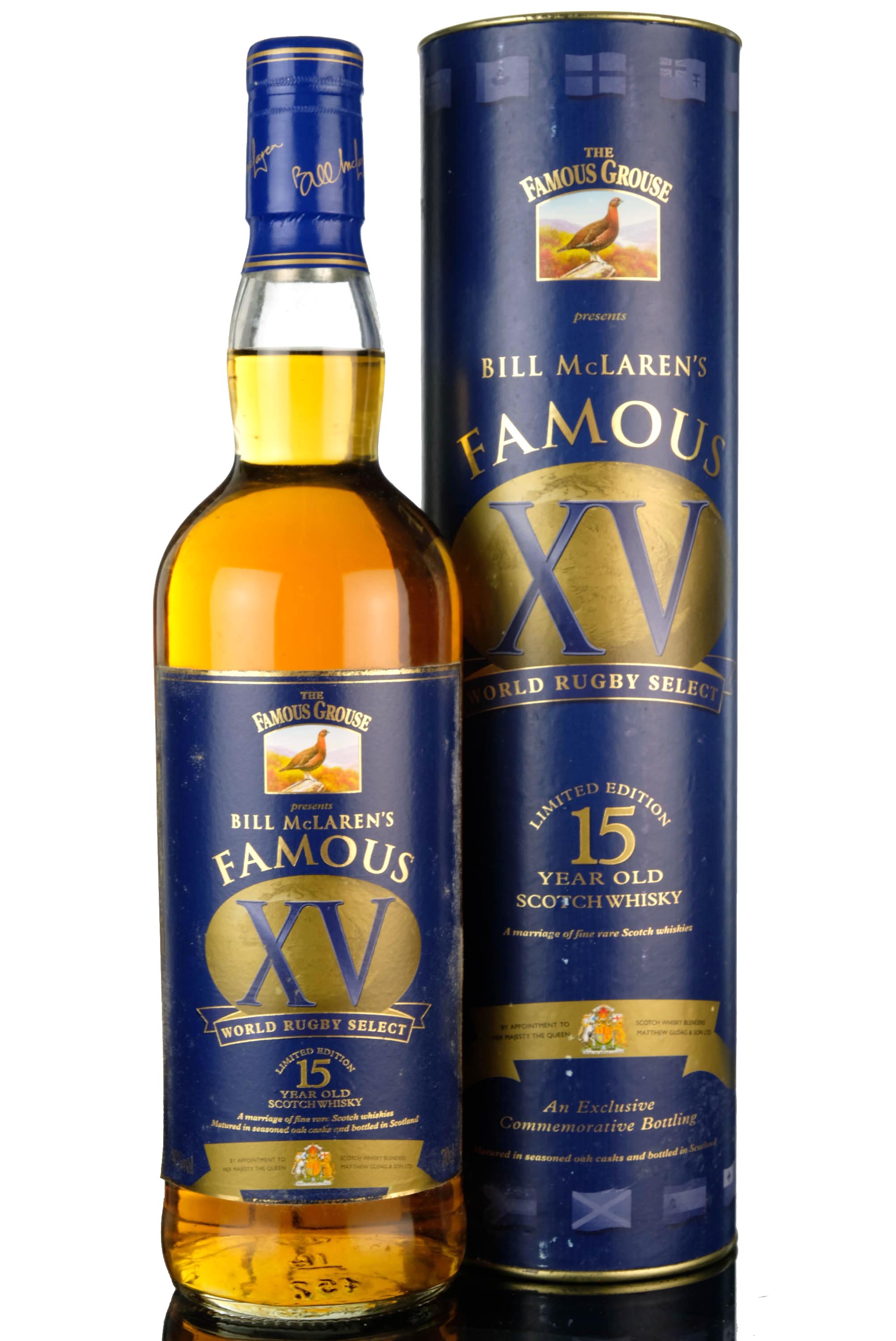 Famous Grouse 15 Year Old - Bill McLarens XV World Rugby Select