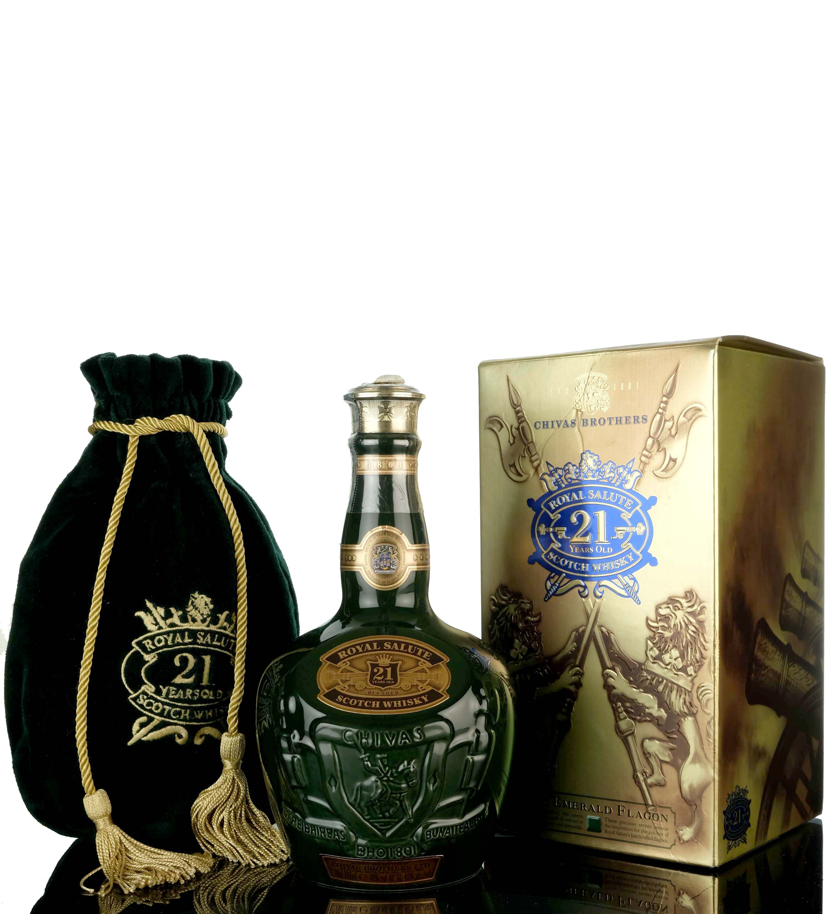 Royal Salute 21 Year Old - Green Decanter