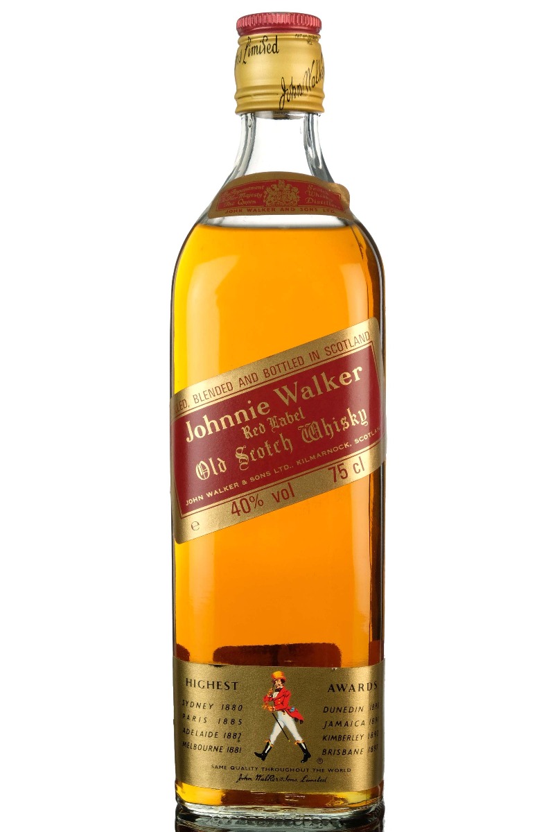 Johnnie Walker Red Label - 1980s