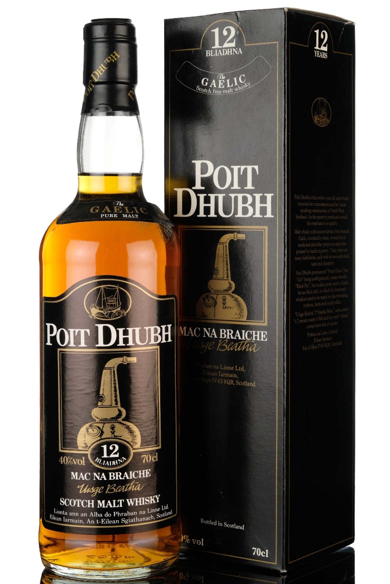 Poit Dhubh 12 Year Old - 1990s