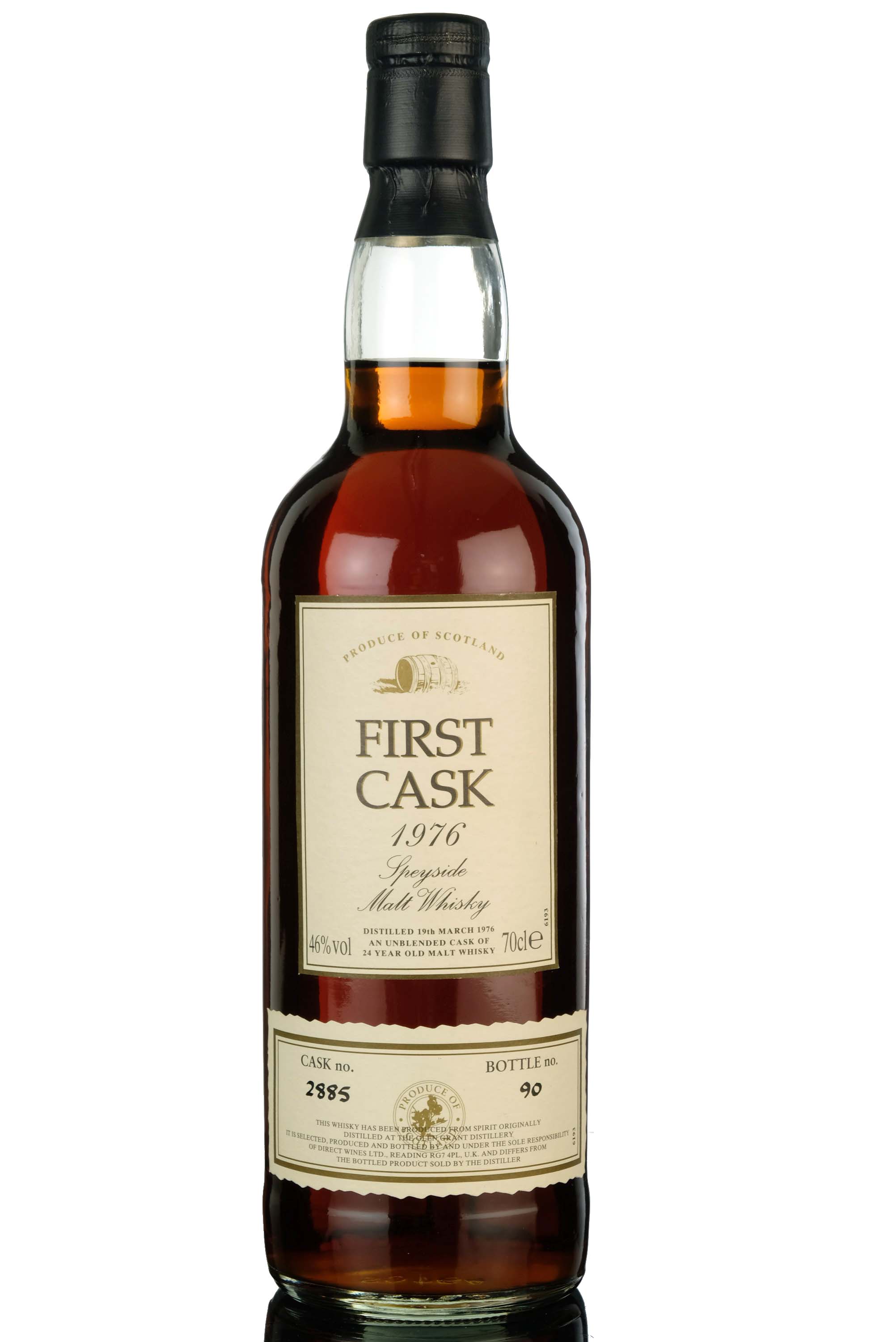 Glen Grant 1976 - 24 Year Old - First Cask 2885