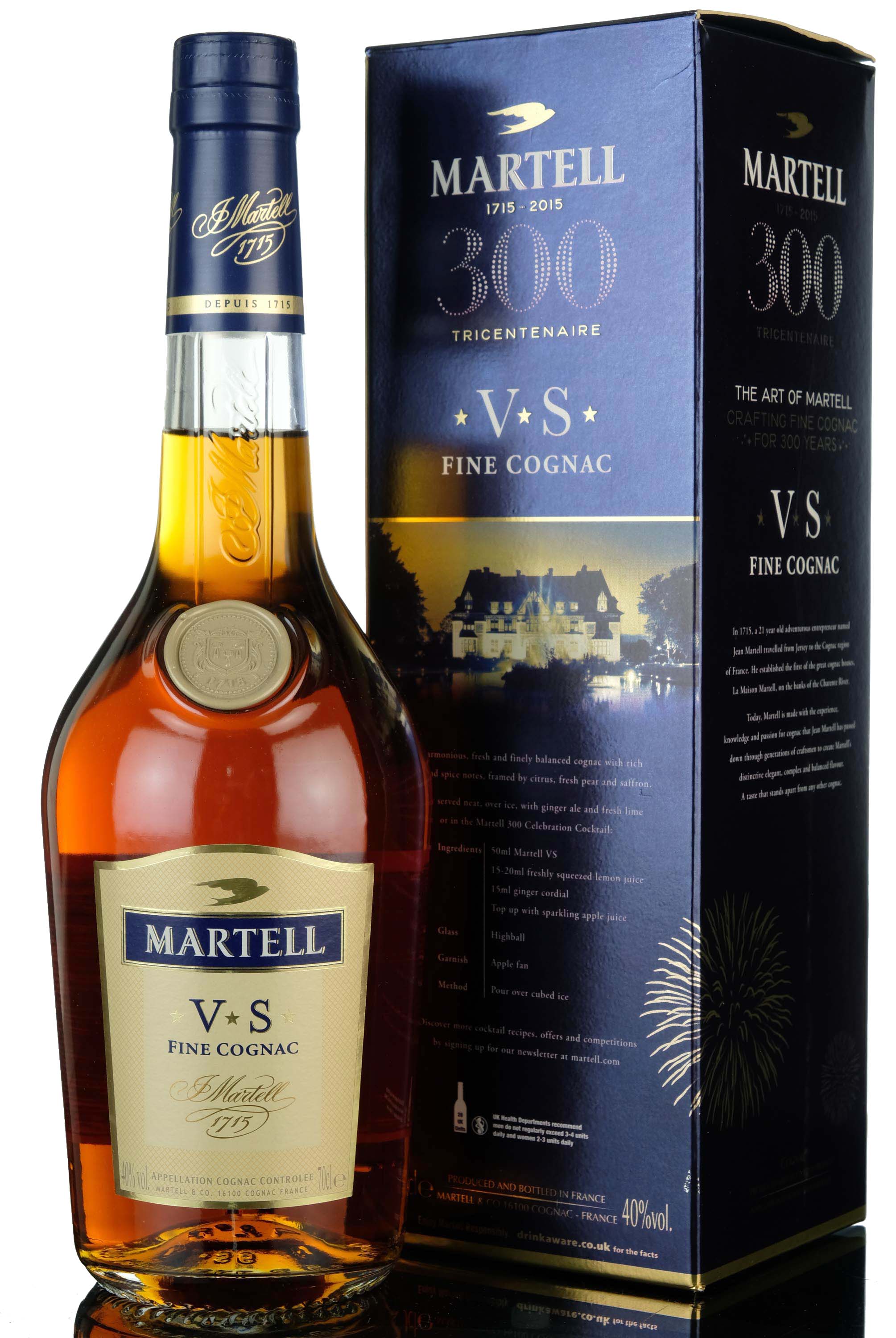 Martell 300 Tricentenaire - V.S. Fine Cognac 