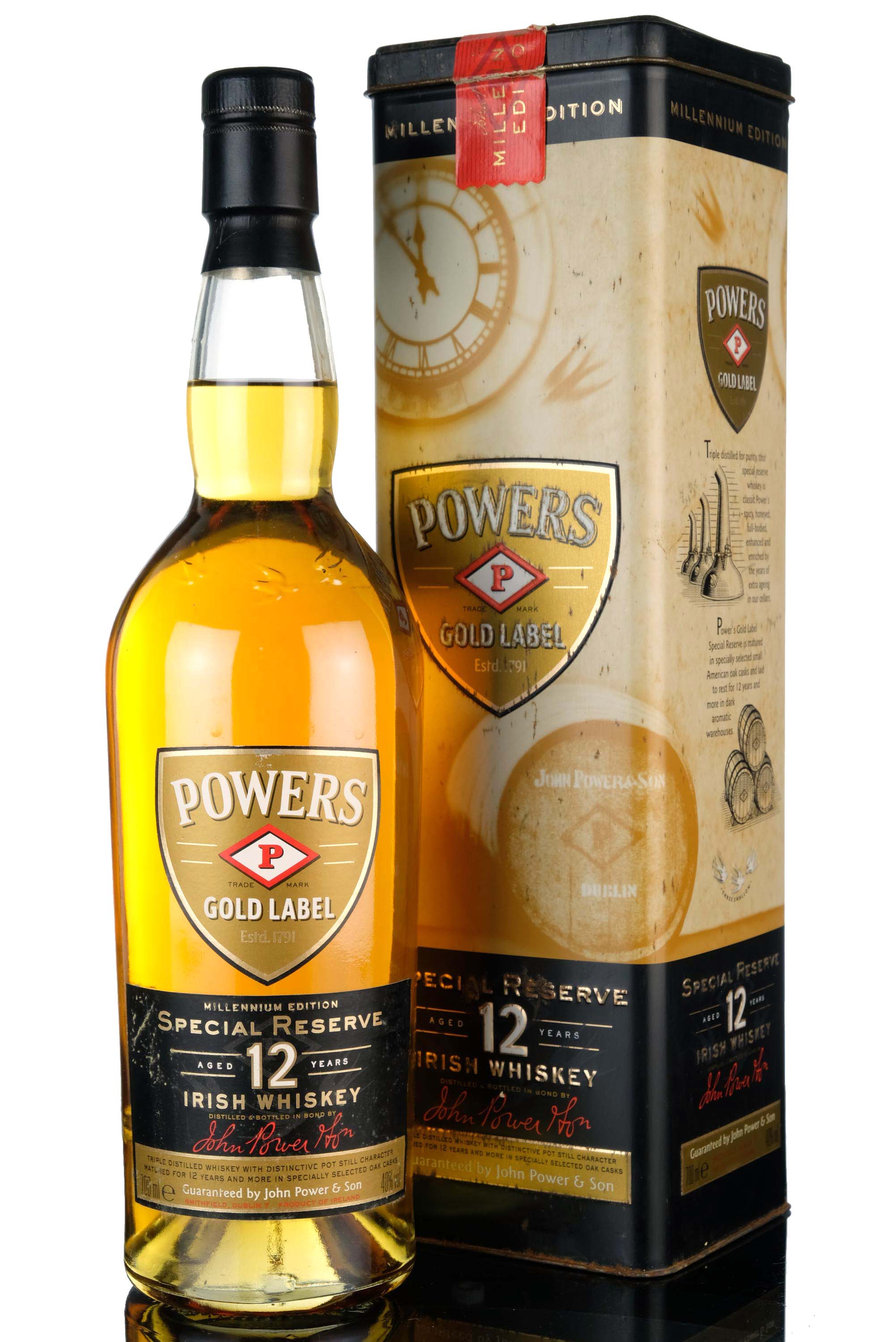 Powers 12 Year Old - Gold Label - Irish Whiskey