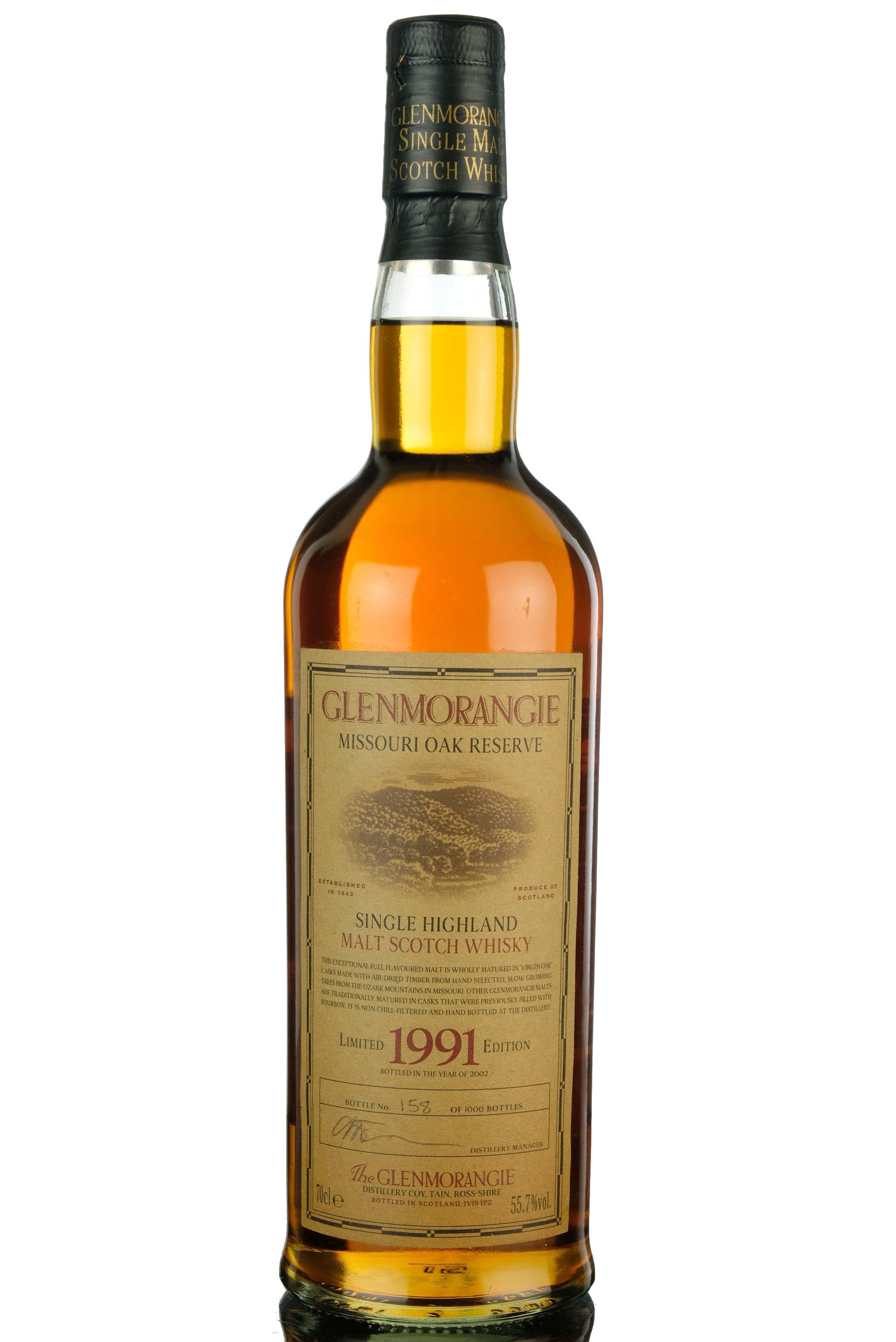 Glenmorangie 1991-2002 - Missouri Oak