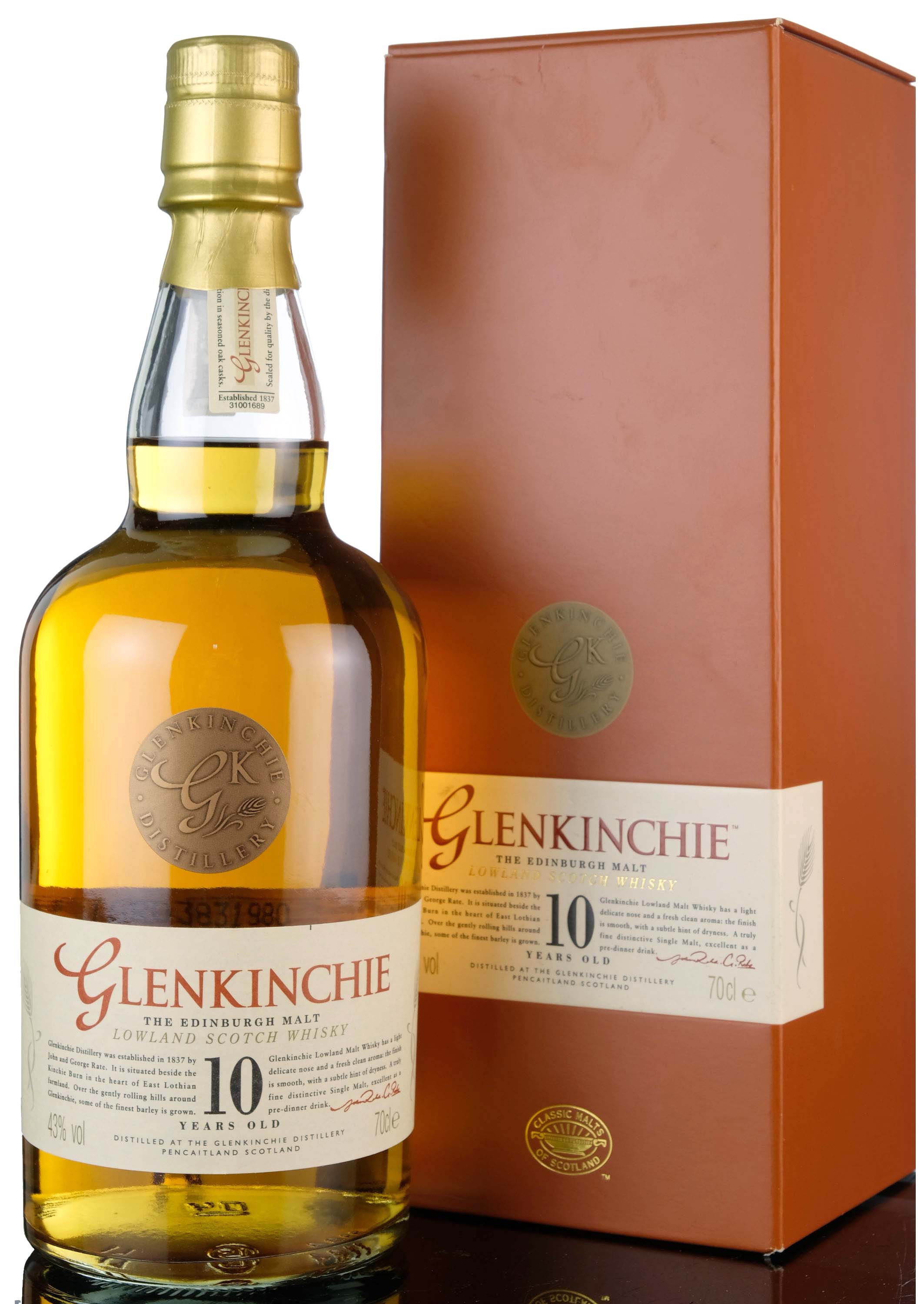 Glenkinchie 10 Year Old