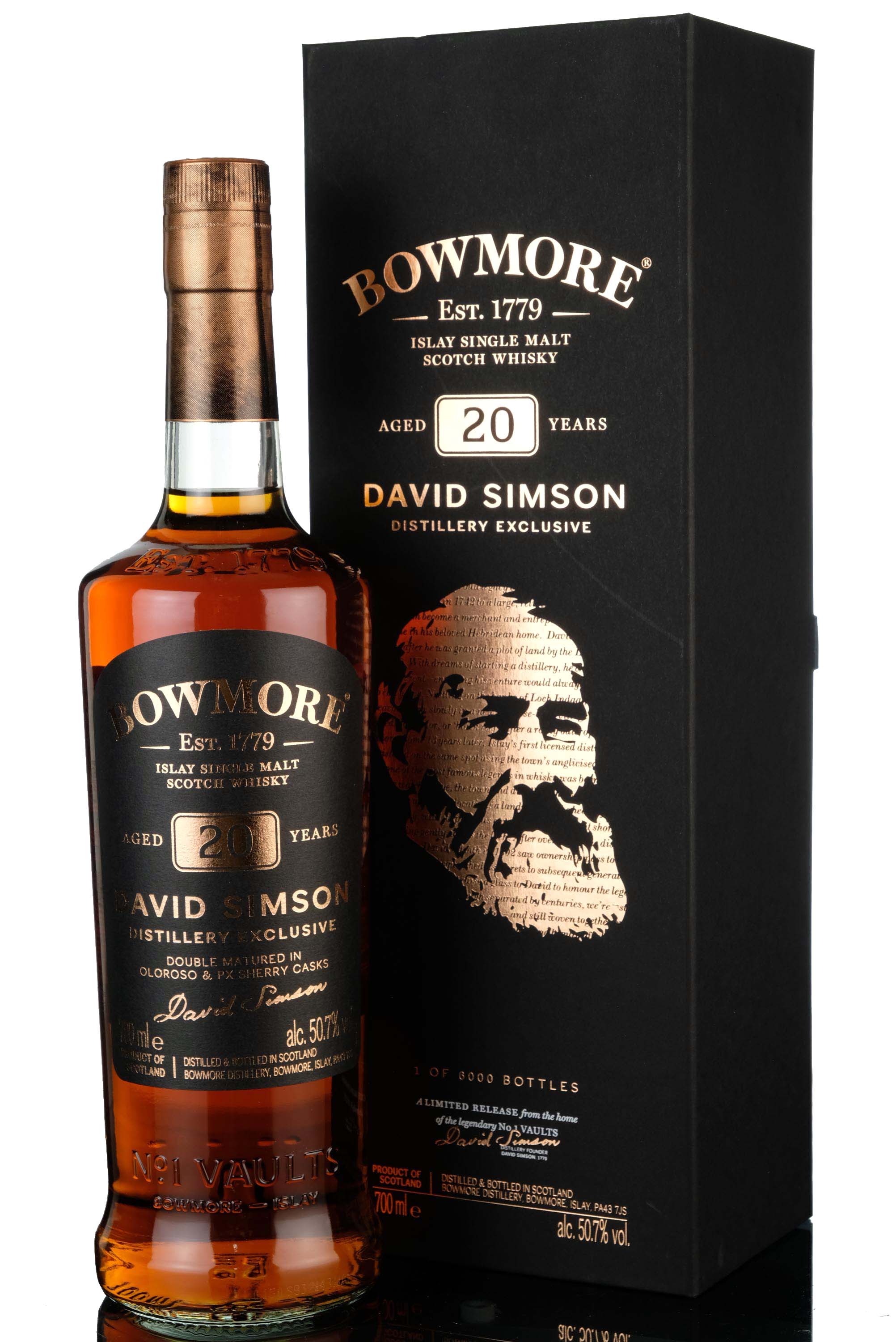 Bowmore 20 Year Old - David Simson - Distillery Exclusive