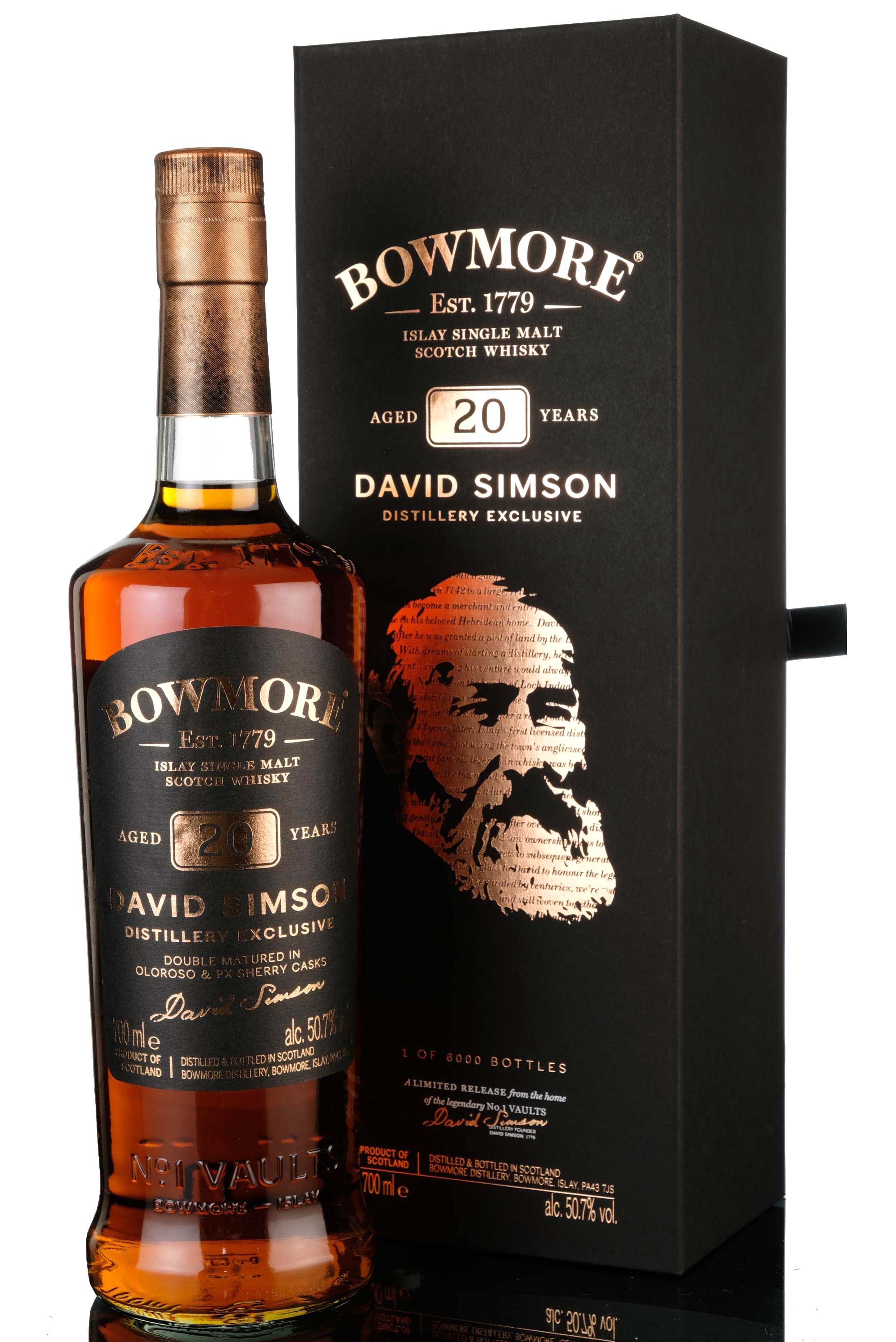 Bowmore 20 Year Old - David Simson - Distillery Exclusive