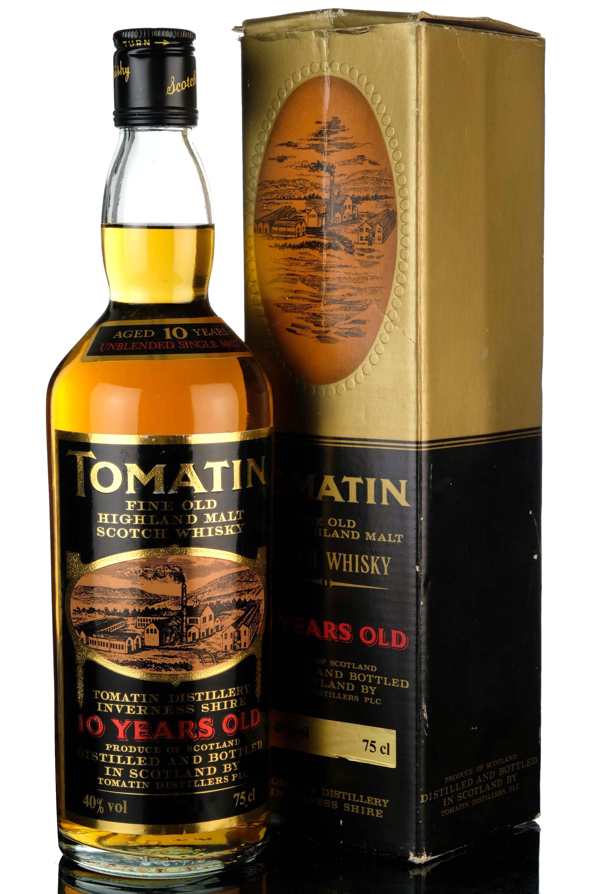 Tomatin 10 Year Old - 1980s