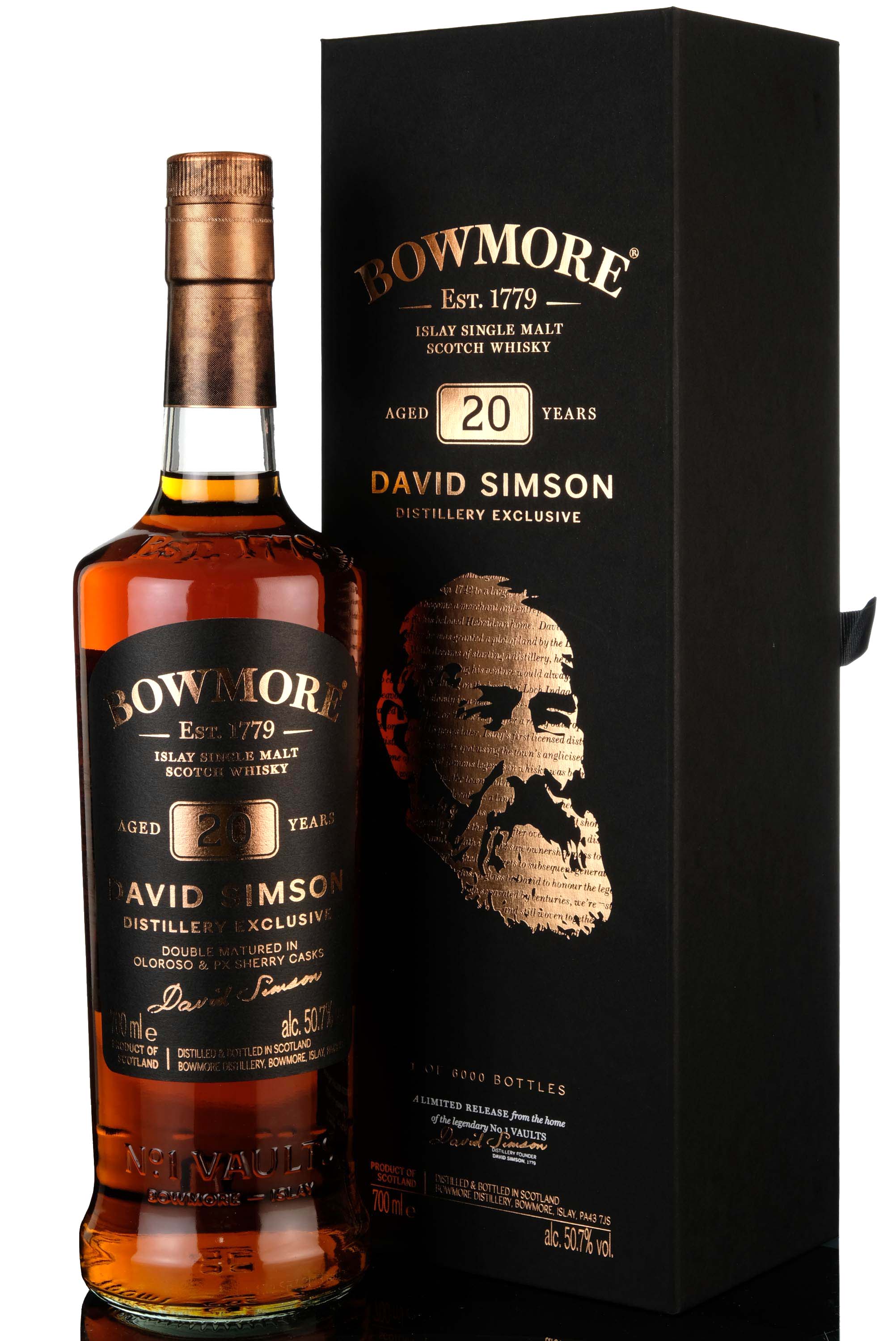 Bowmore 20 Year Old - David Simson - Distillery Exclusive
