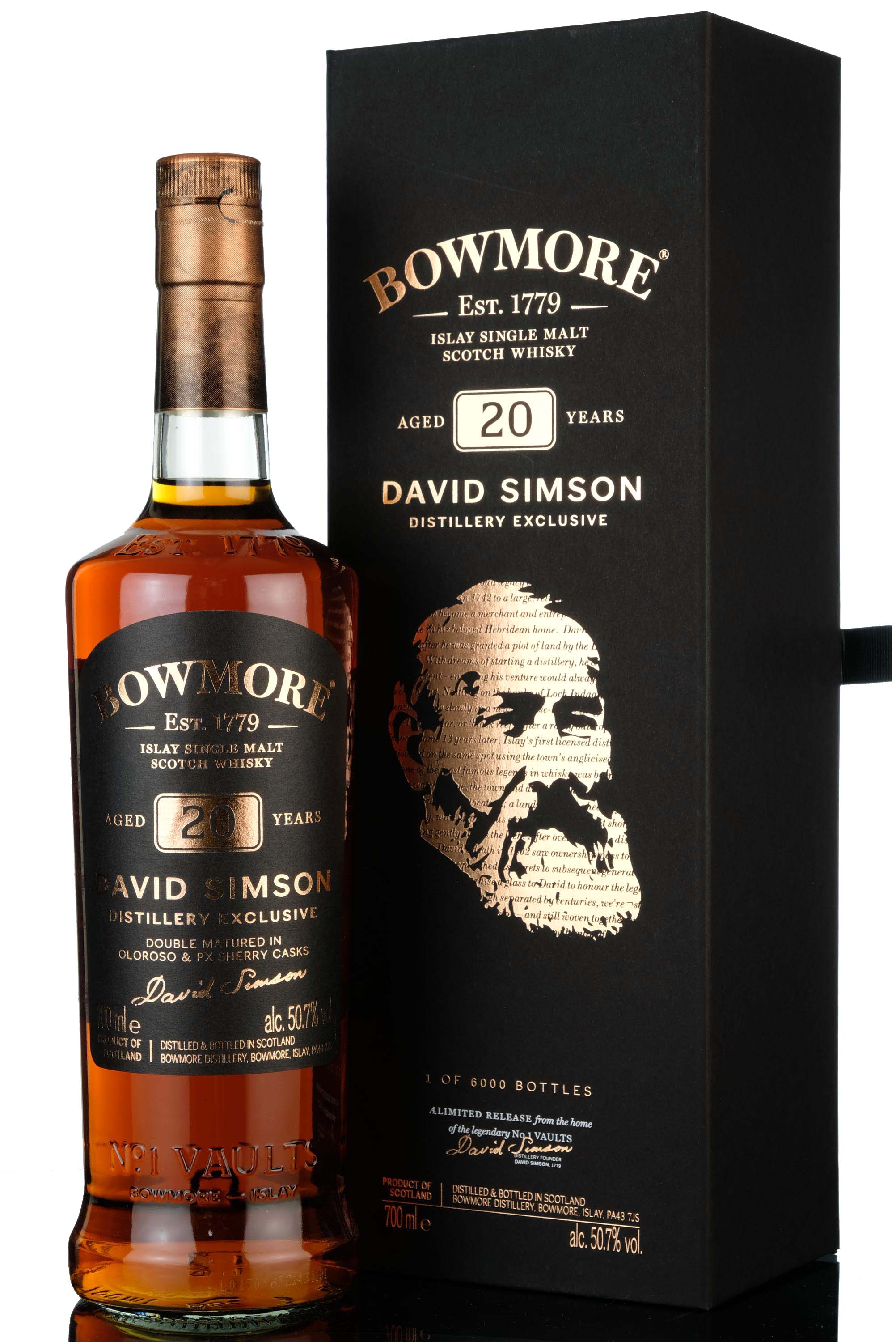 Bowmore 20 Year Old - David Simson - Distillery Exclusive