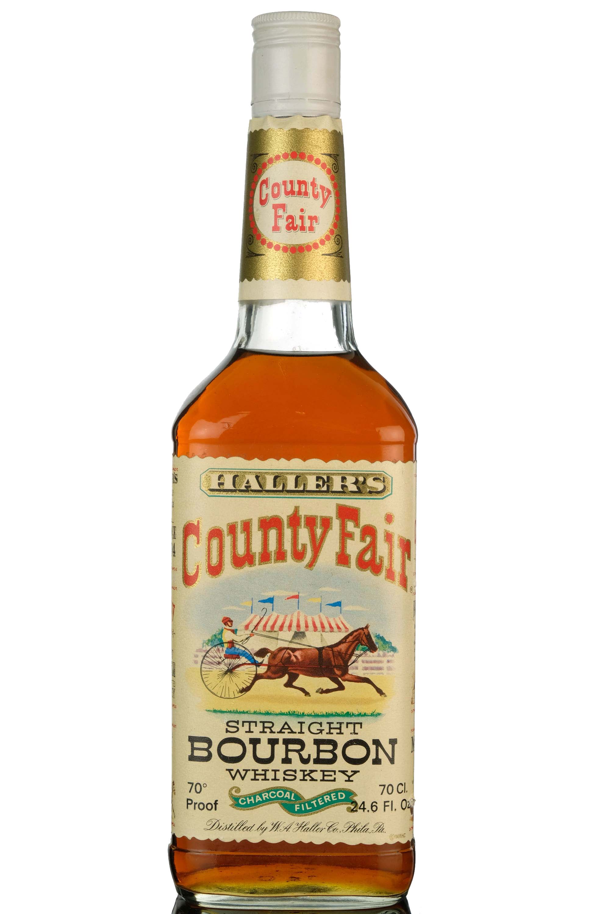 Hallers County Fair - Straight Bourbon Whiskey