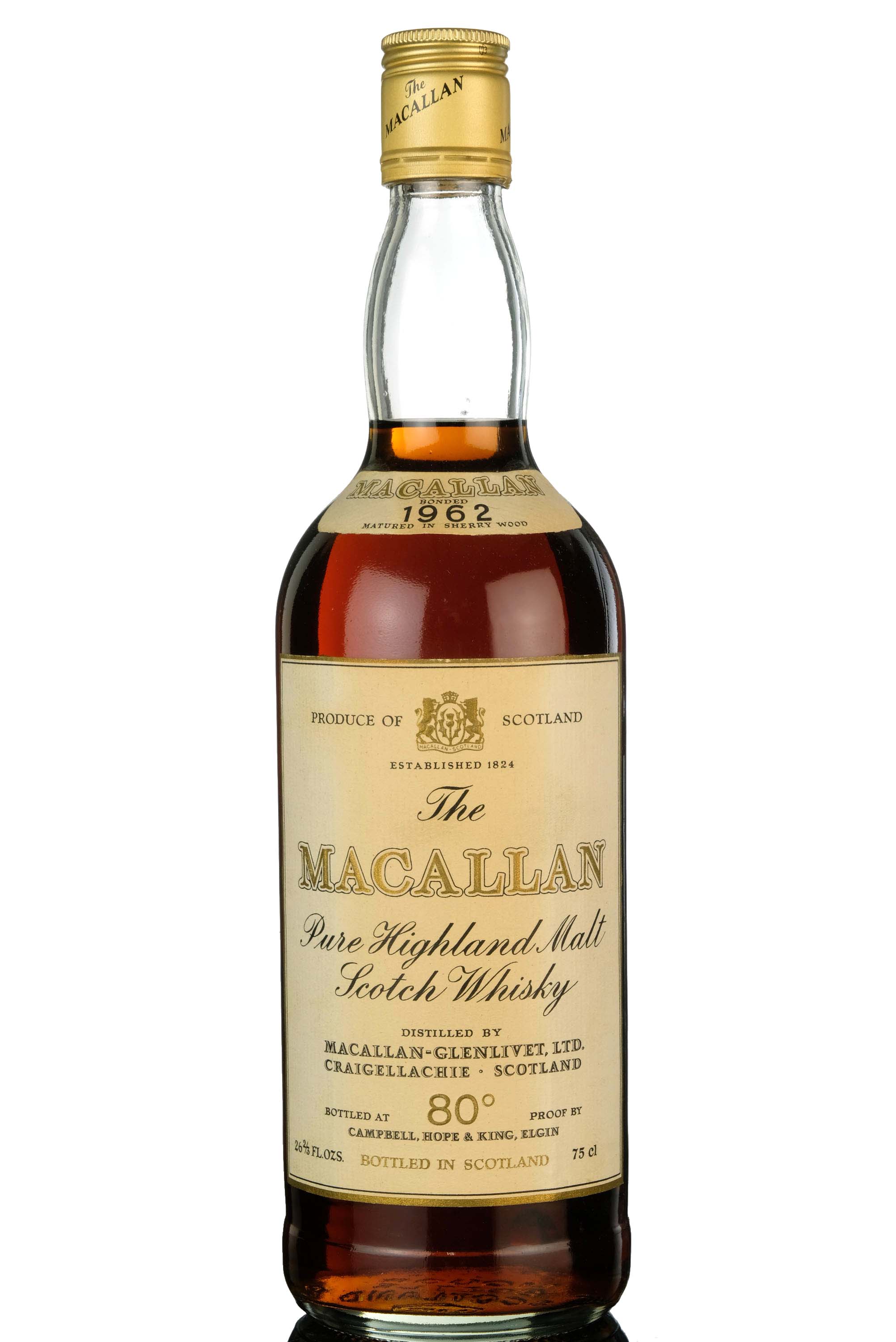 Macallan 1962 - Campbell Hope & King - 1970s