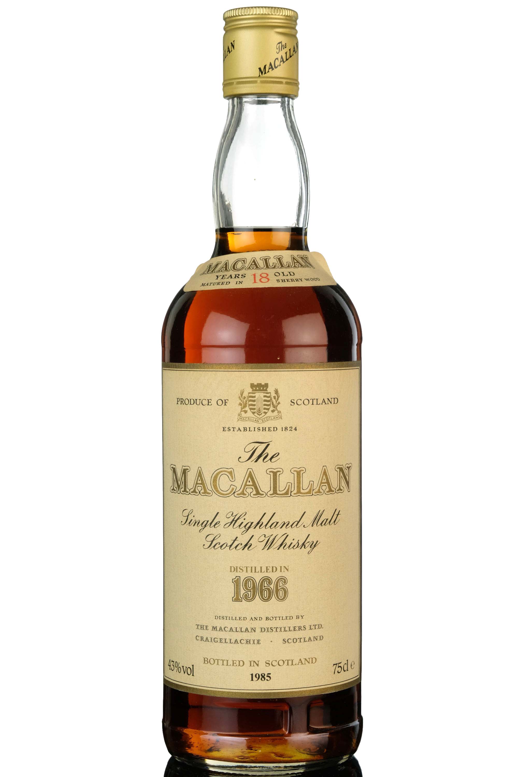 Macallan 1966-1985 - 18 Year Old