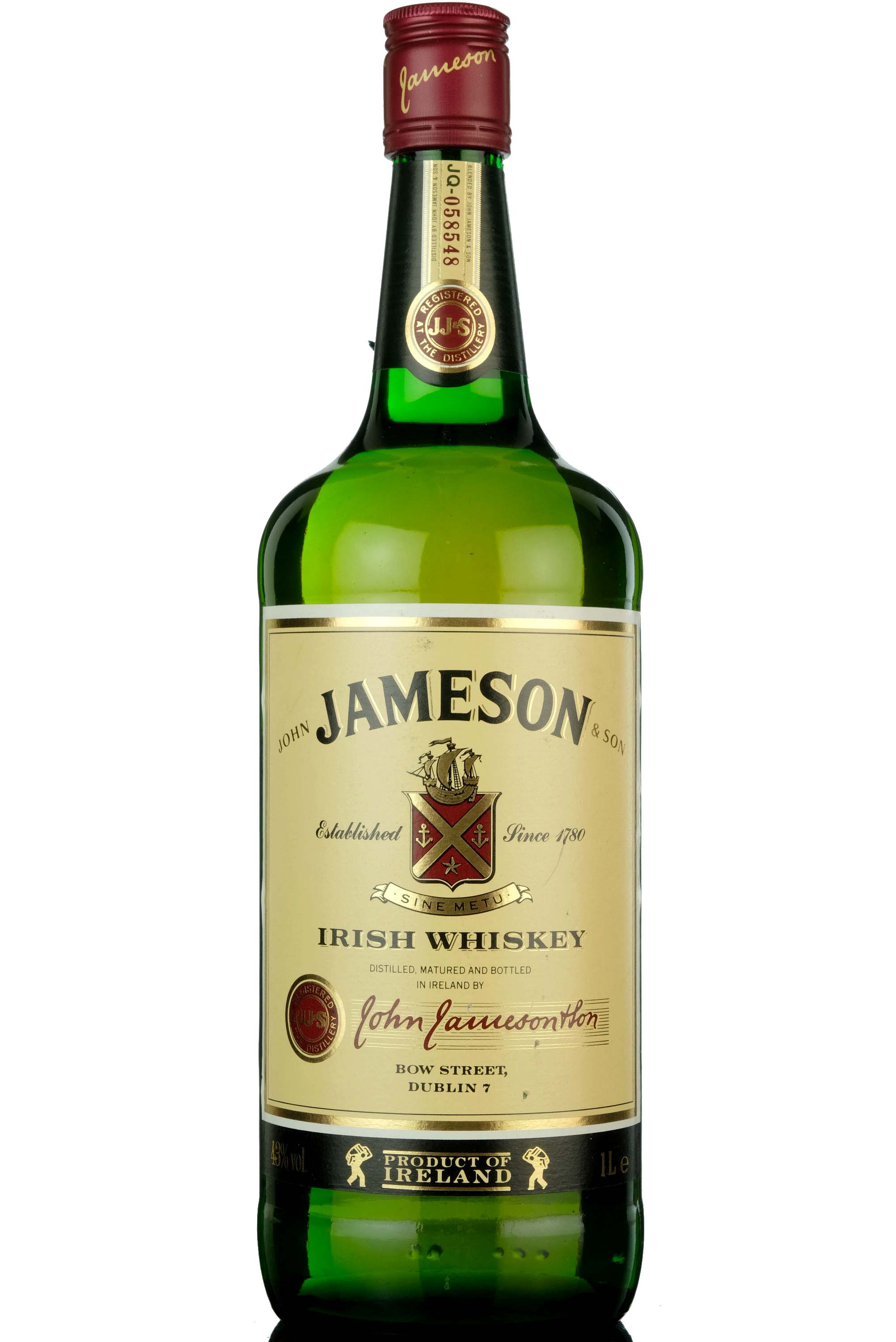 Jameson Irish Whiskey - 1 Litre