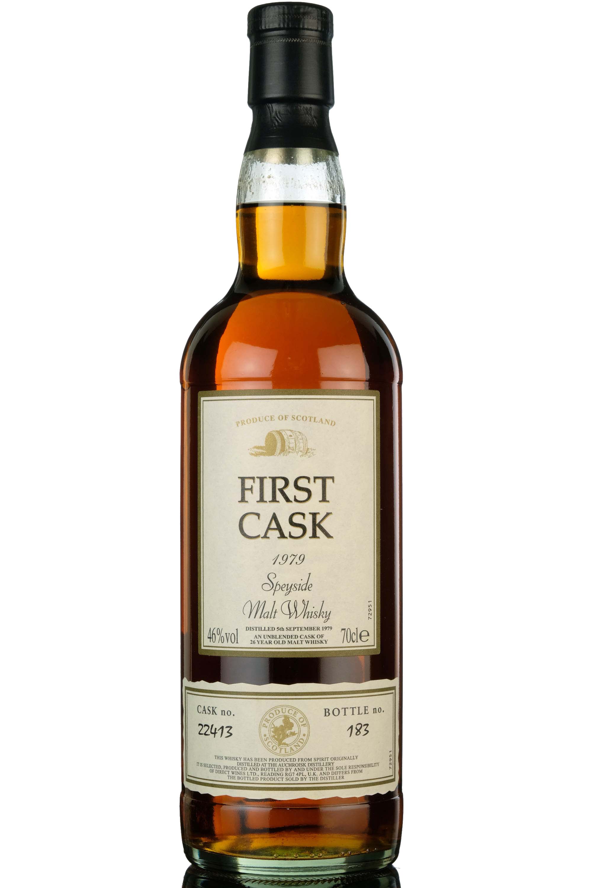 Auchroisk 1979 - 26 Year Old - First Cask - Single Cask 22413