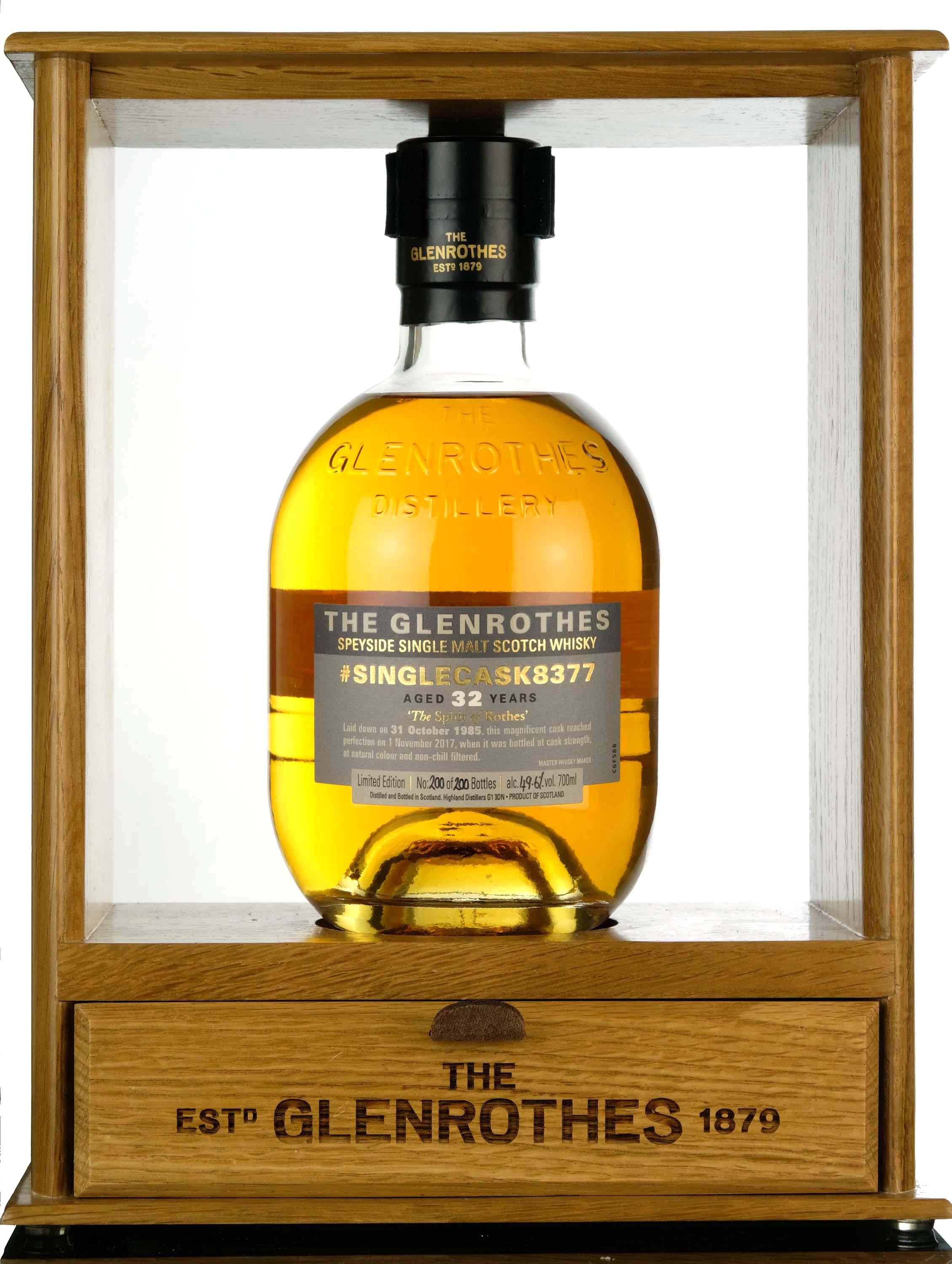 Glenrothes 1985-2017 - 32 Year Old - Single Cask 8377