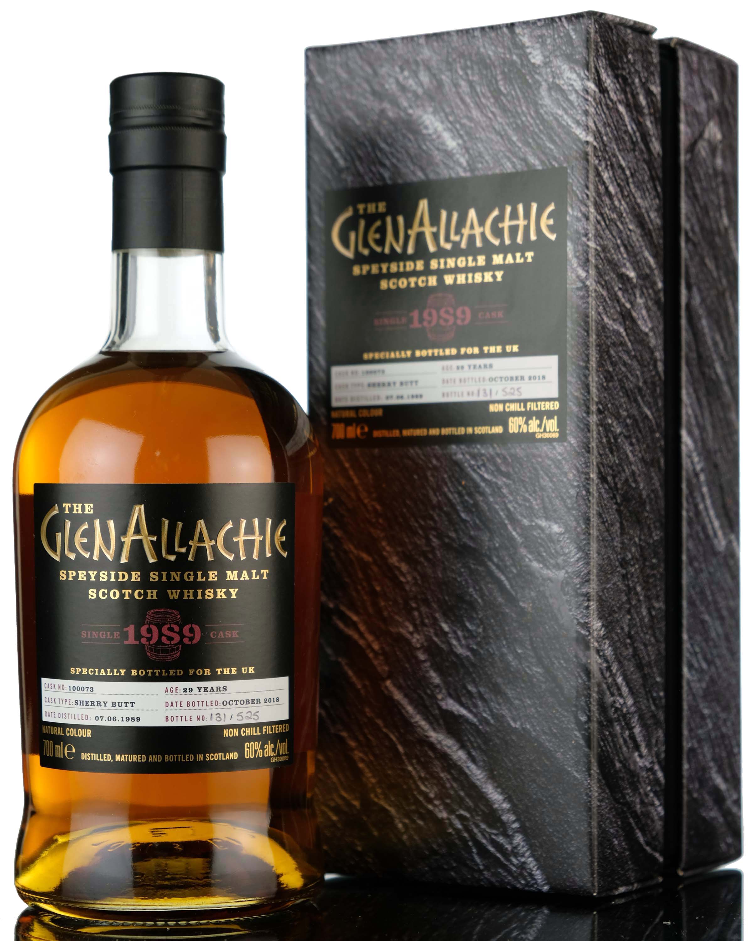 Glenallachie 1989-2018 - 29 Year Old - Uk Exclusive - Single Cask 100073