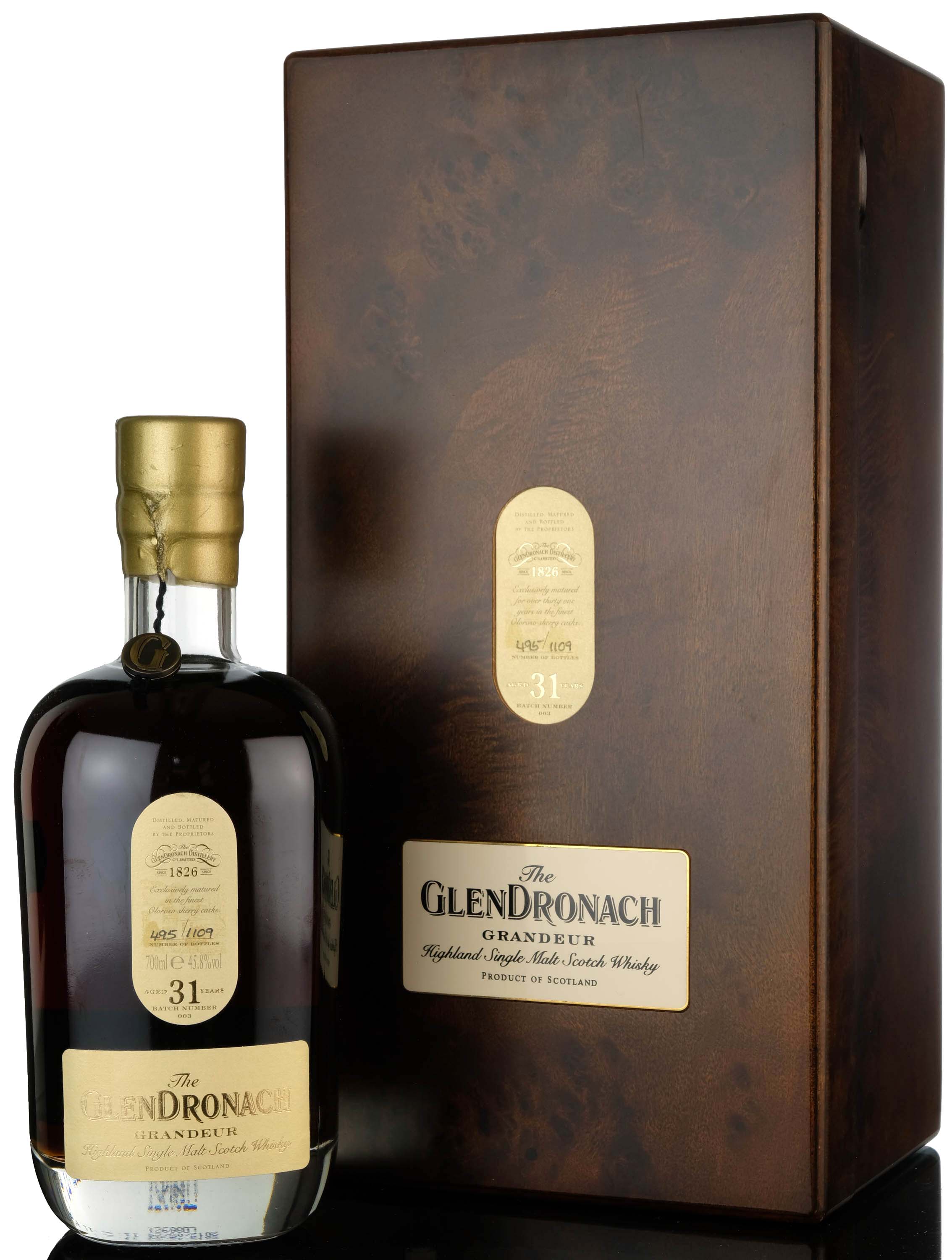 Glendronach 31 Year Old - Grandeur Batch 3