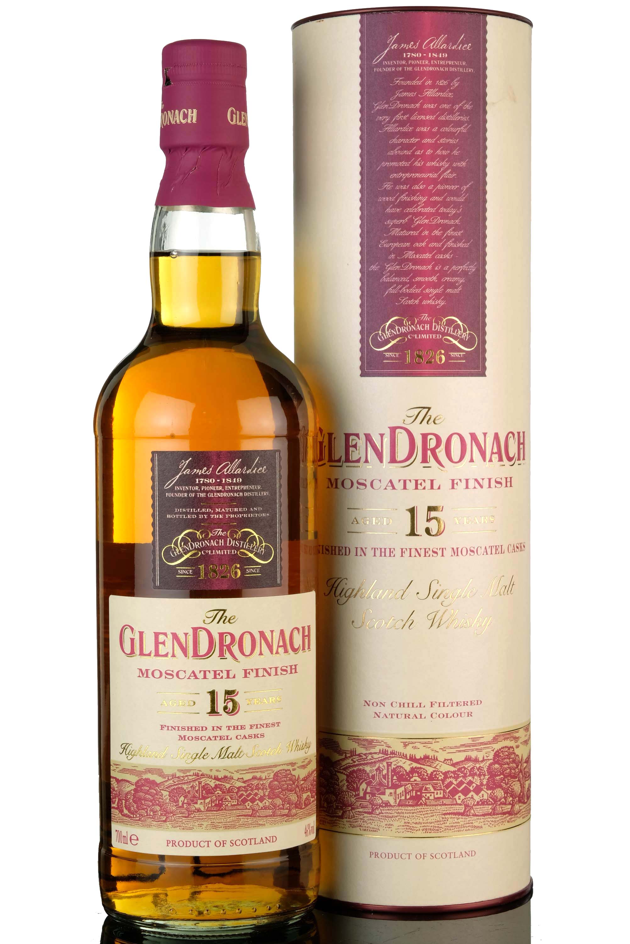 Glendronach 15 Year Old - Moscatel Finish