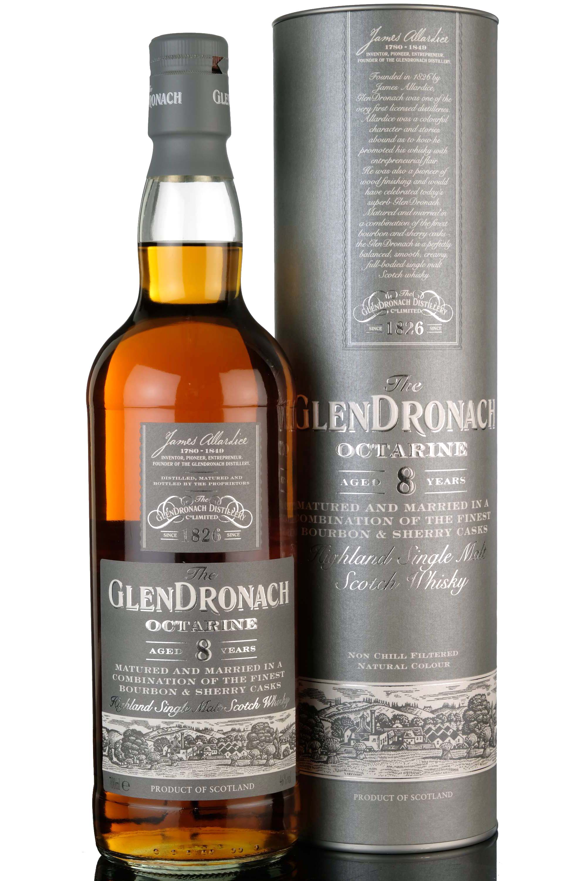 Glendronach 8 Year Old - Octarine