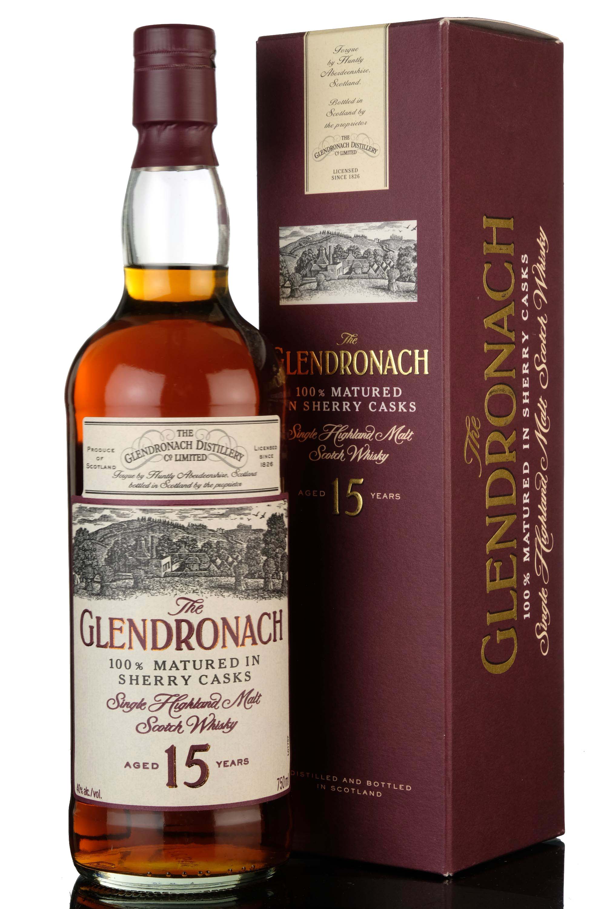Glendronach 15 Year Old - Circa 1990