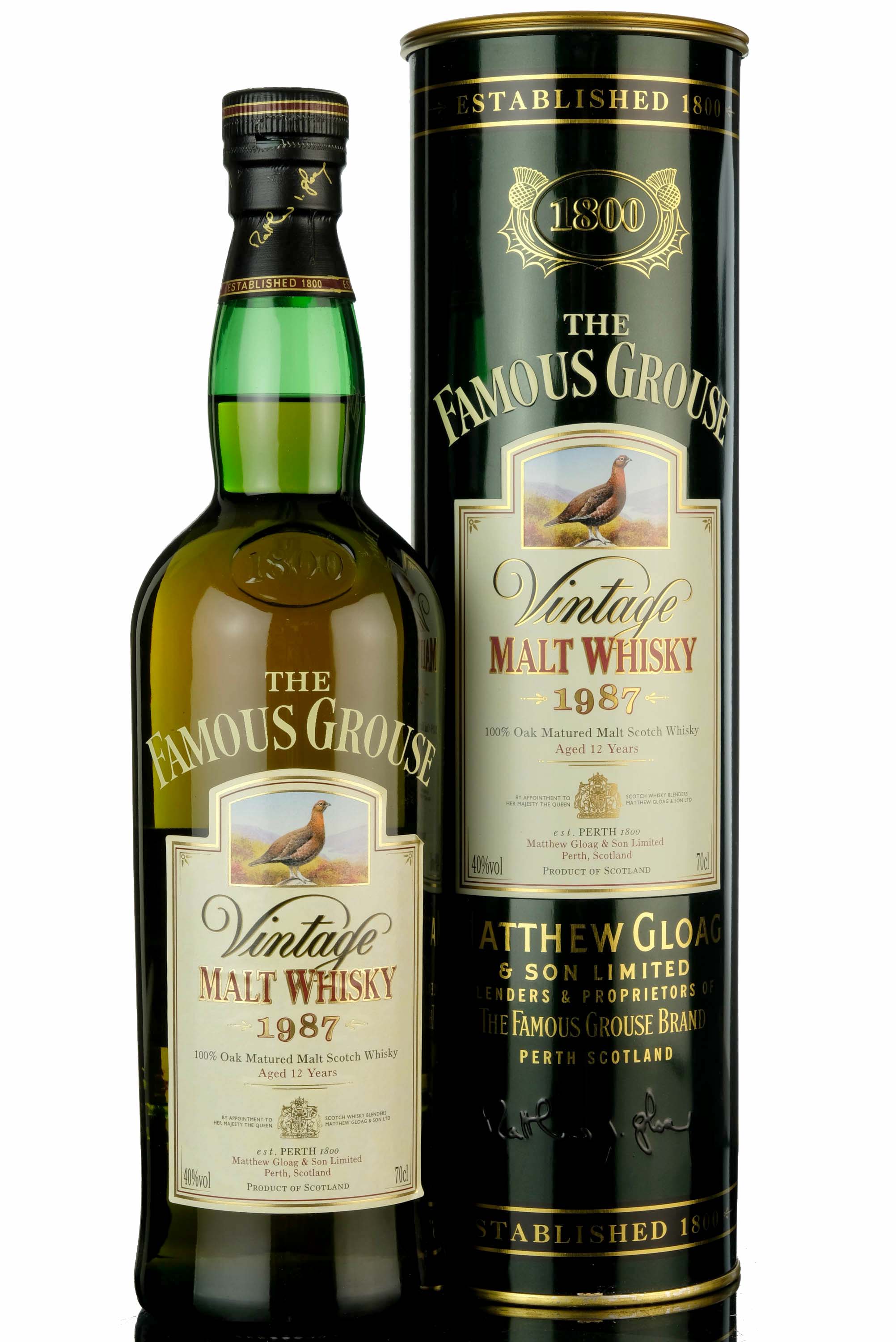 Famous Grouse 1987 - 12 Year Old