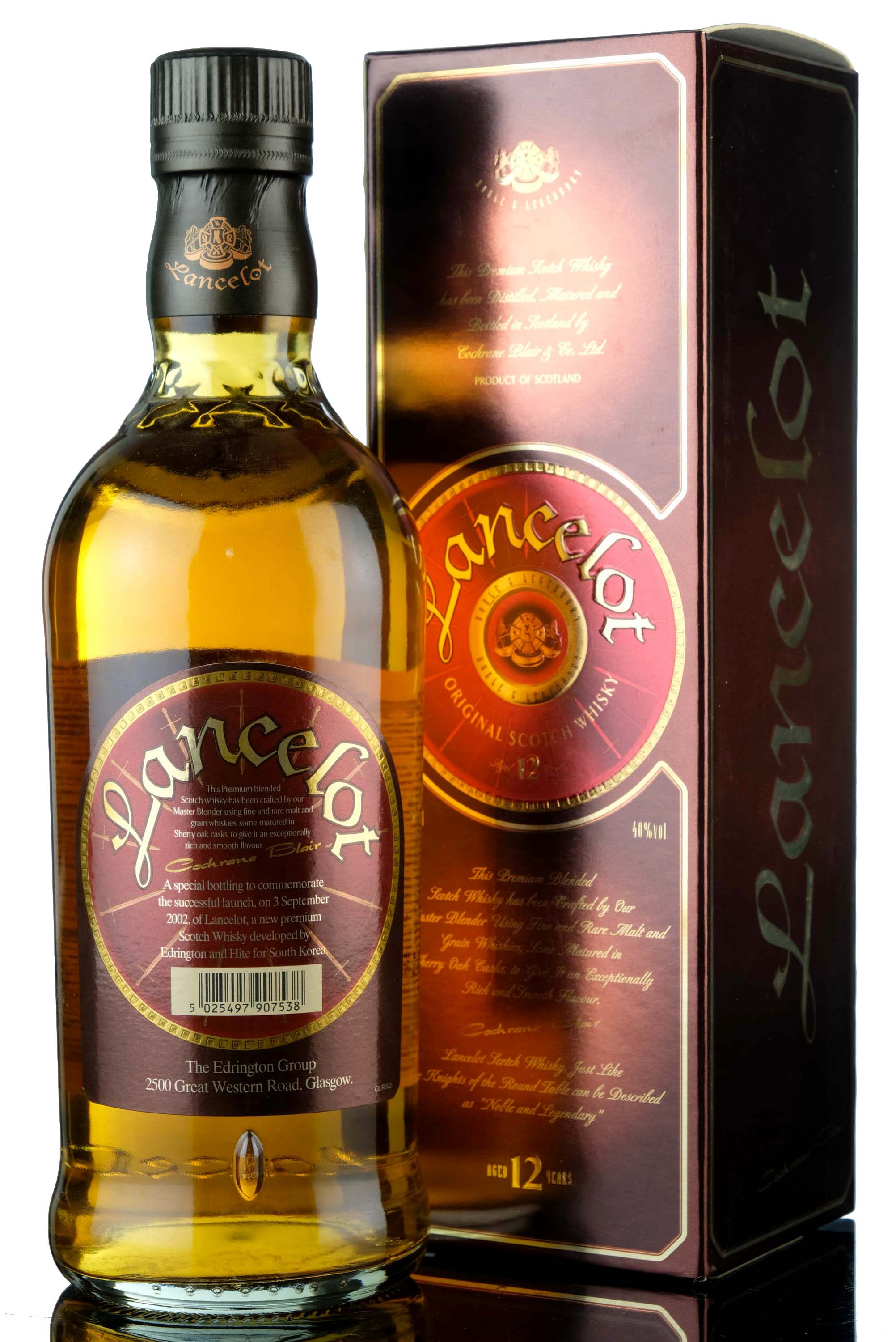 Lancelot 12 Year Old - 50cl