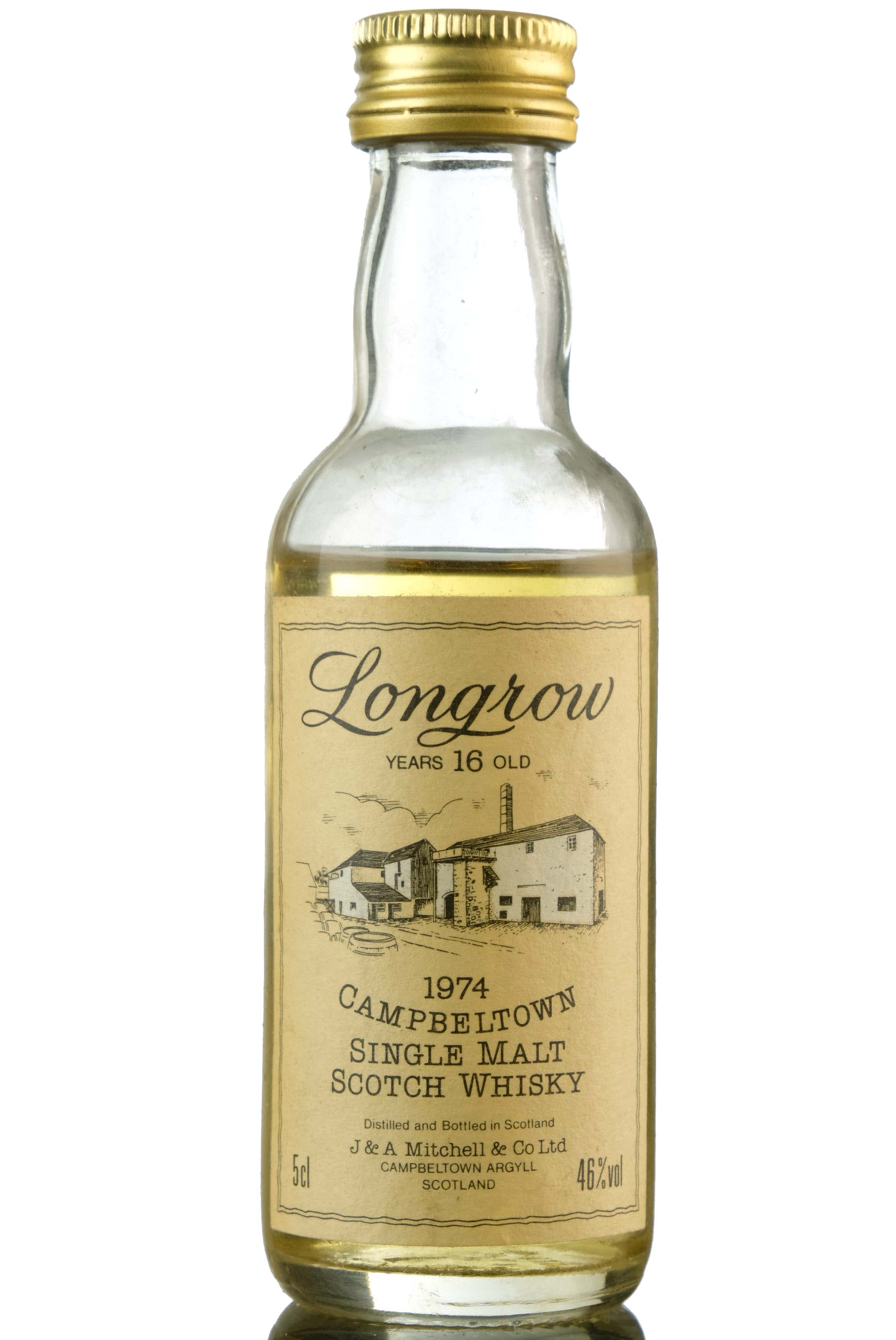 Longrow 1974 - 16 Year Old Miniature