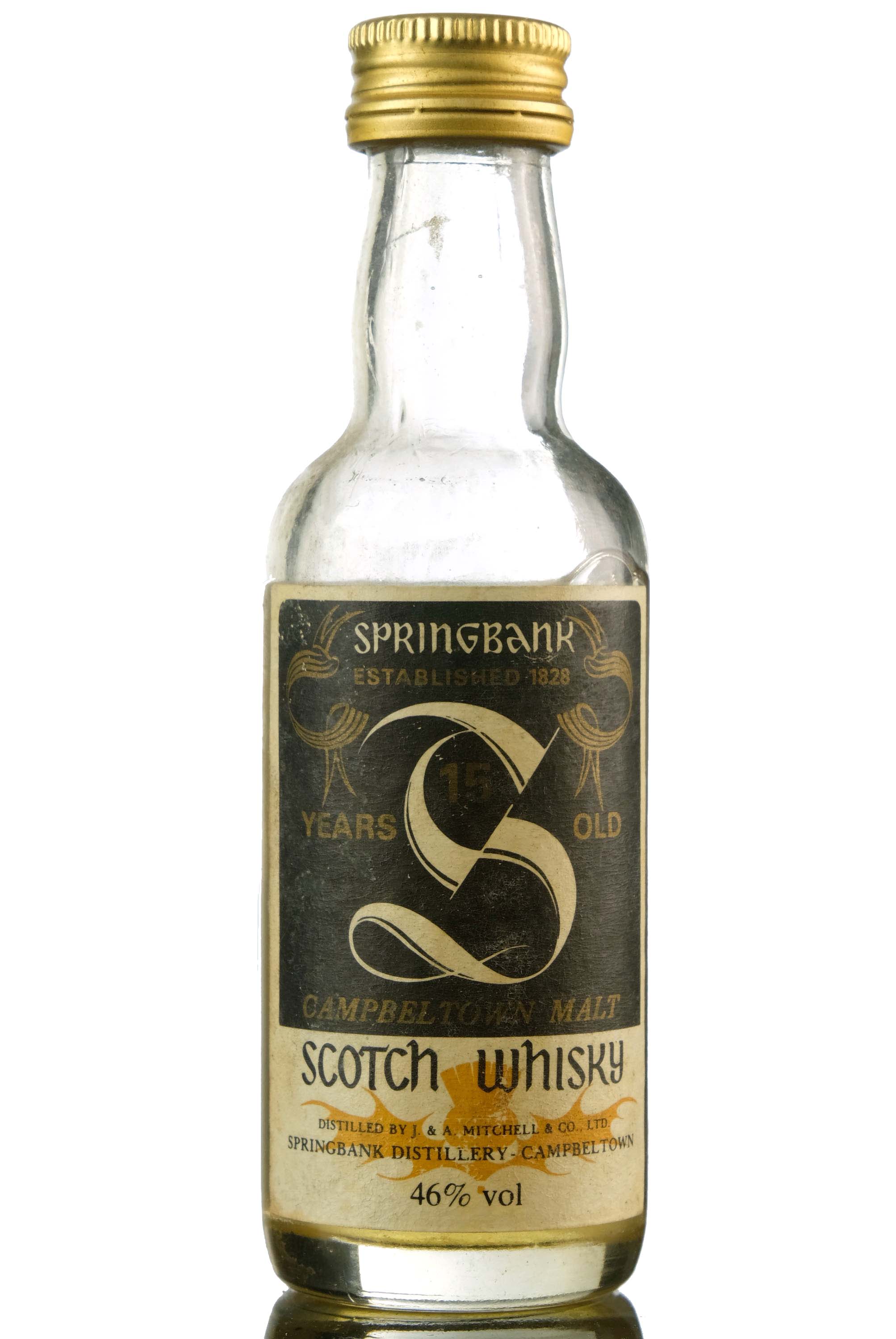 Springbank 15 Year Old Miniature