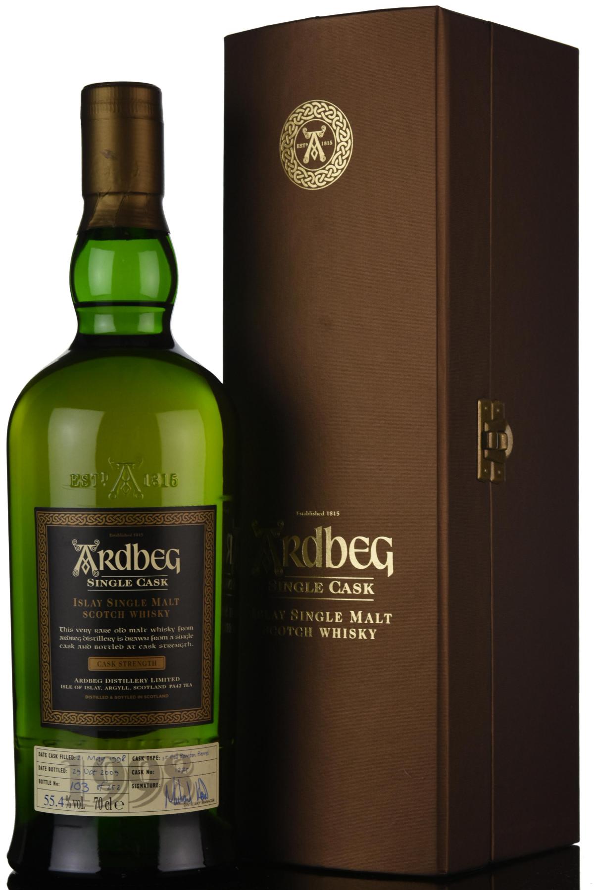 Ardbeg 1998-2009 - Single Cask 1275