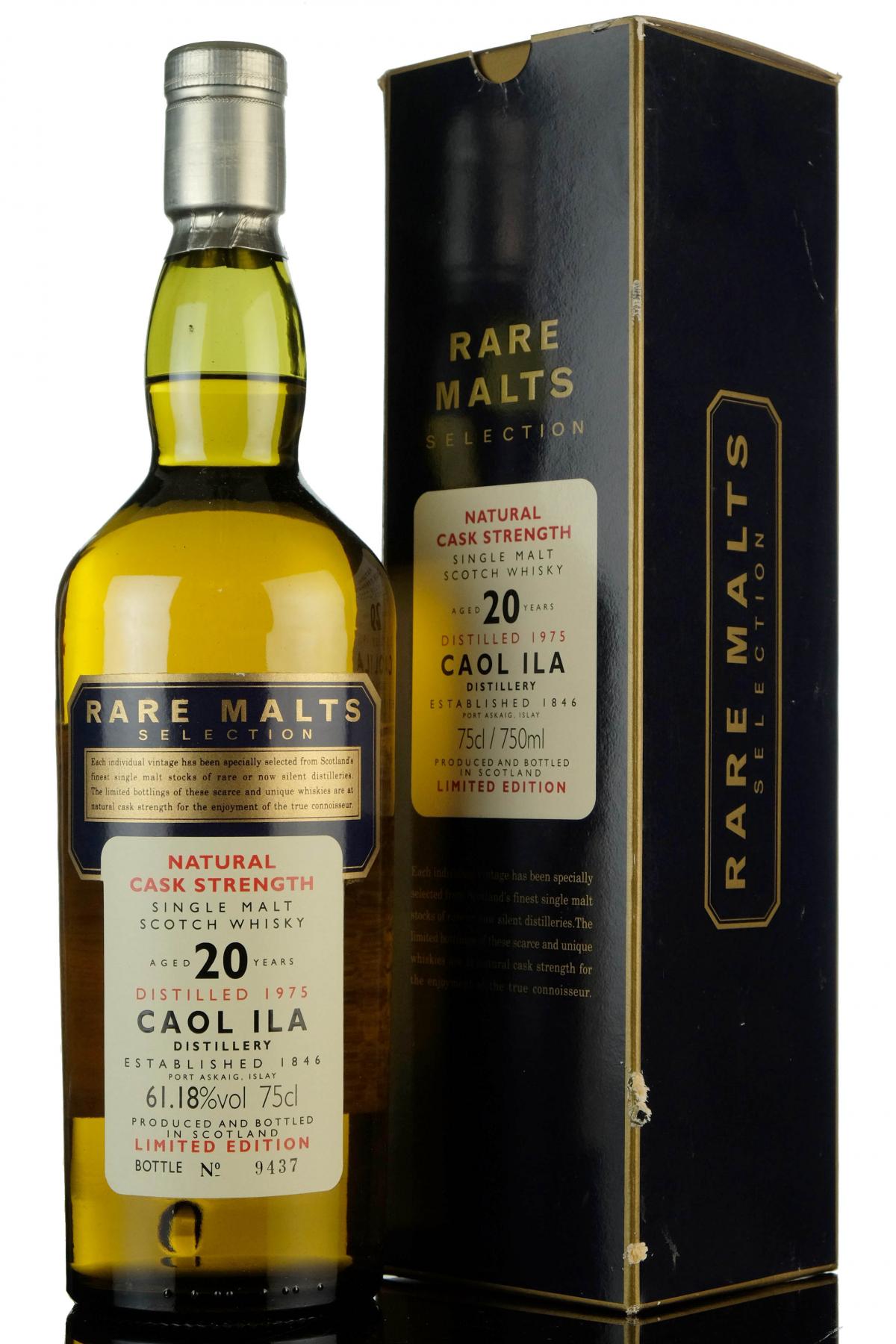 Caol Ila 1975 - 20 Year Old - Rare Malts 61.18%