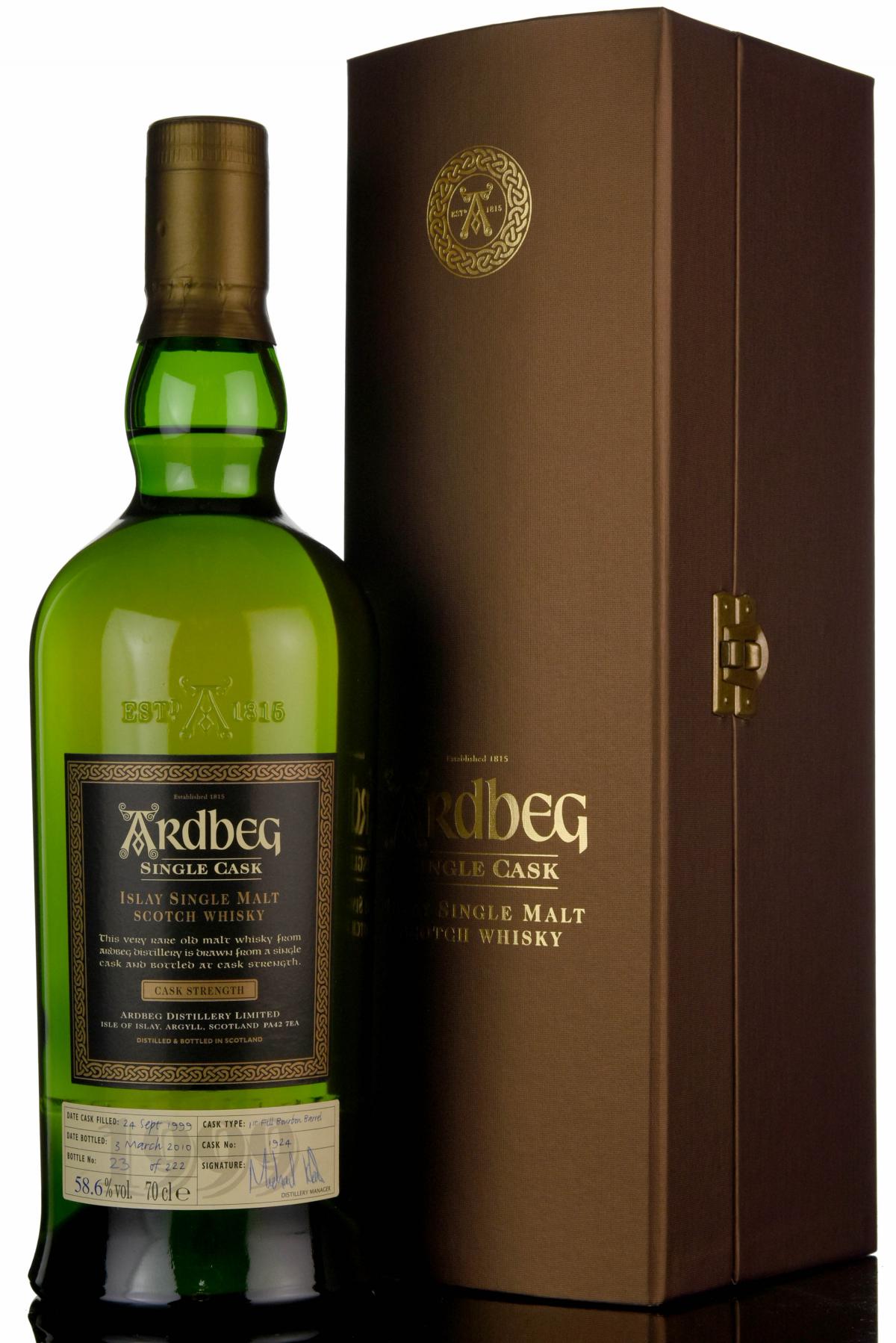 Ardbeg 1999-2010 - Single Cask 1924