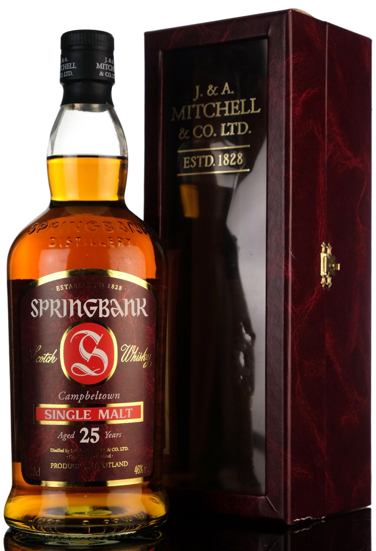 Springbank 25 Year Old - Mid 2000s