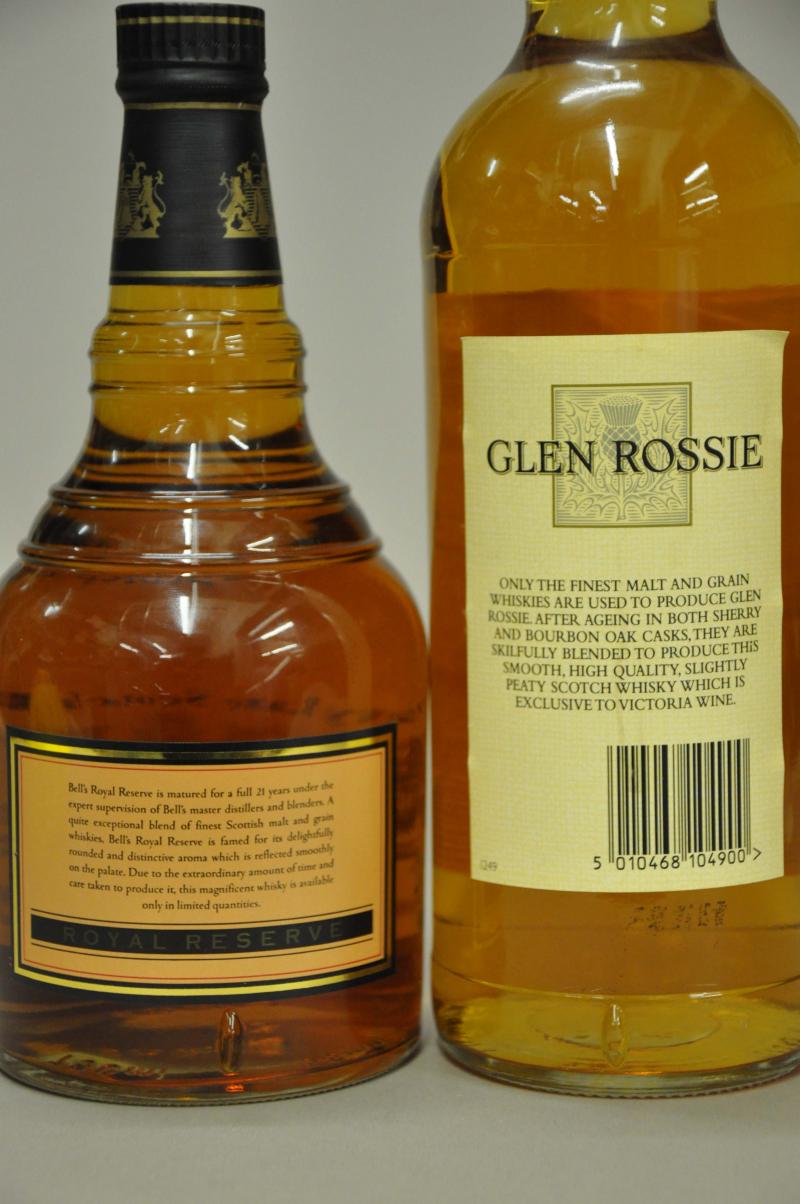 Bell\'s 21 Year Old - Royal Reserve & Glen Rossie