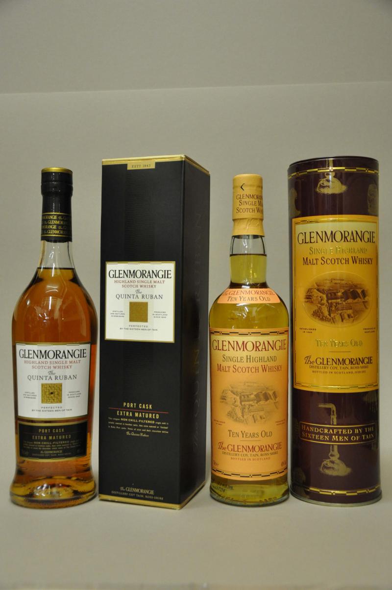 Glenmorangie 10 Year Old & Glenmorangie Quinta Ruban