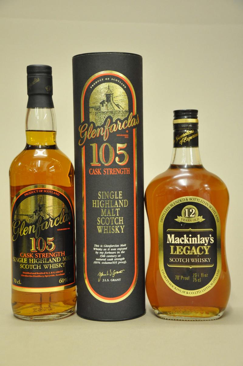 Glenfarclas 105 & Mackinlay\'s Legacy