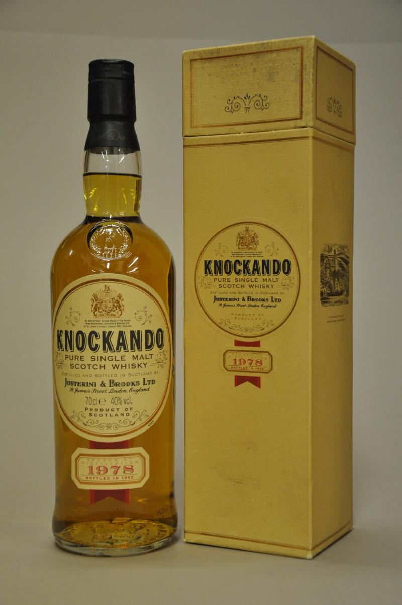 Knockando 1978 - Bottled 1992