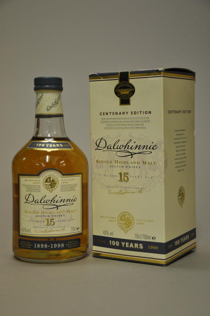 Dalwhinnie Specail Edition Centenary 1898 - 1998