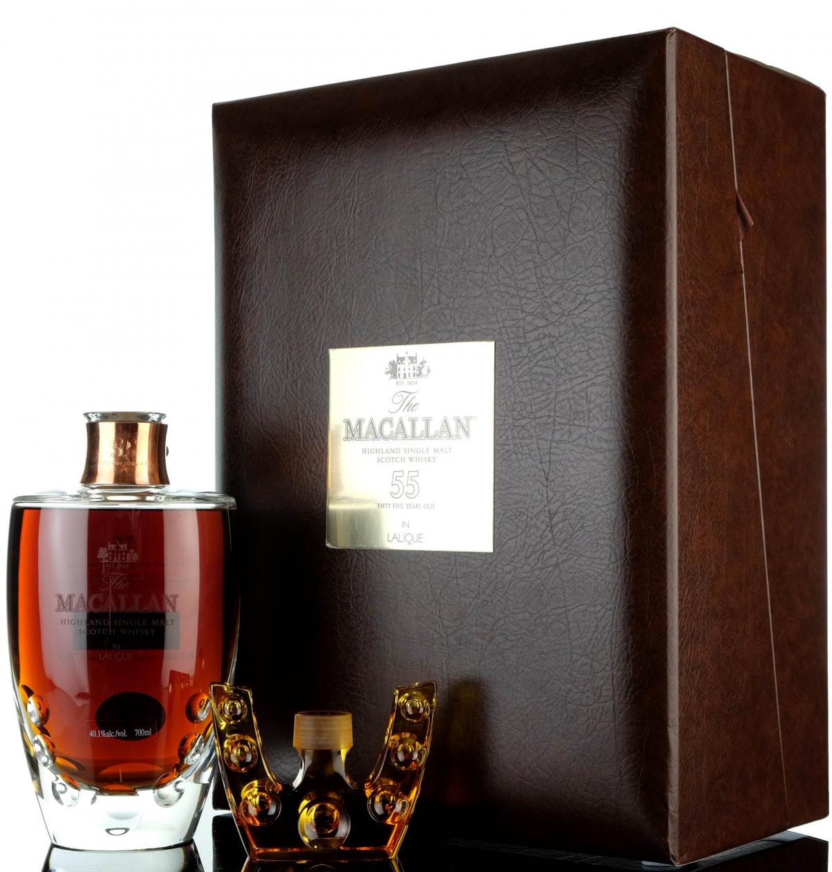 Macallan 55 Year Old - Lalique Decanter - Second Release