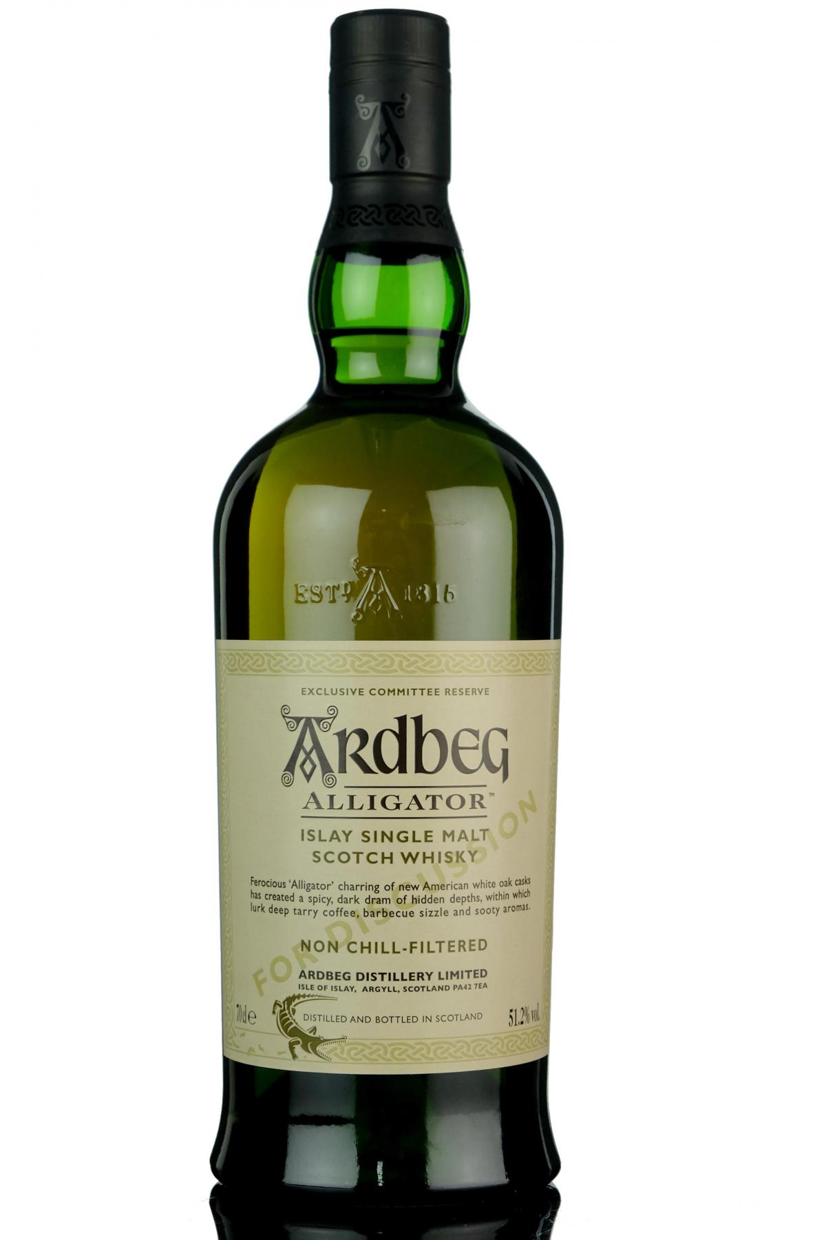 Ardbeg Alligator - For Discussion - Exclusive Committee Reserve 2001