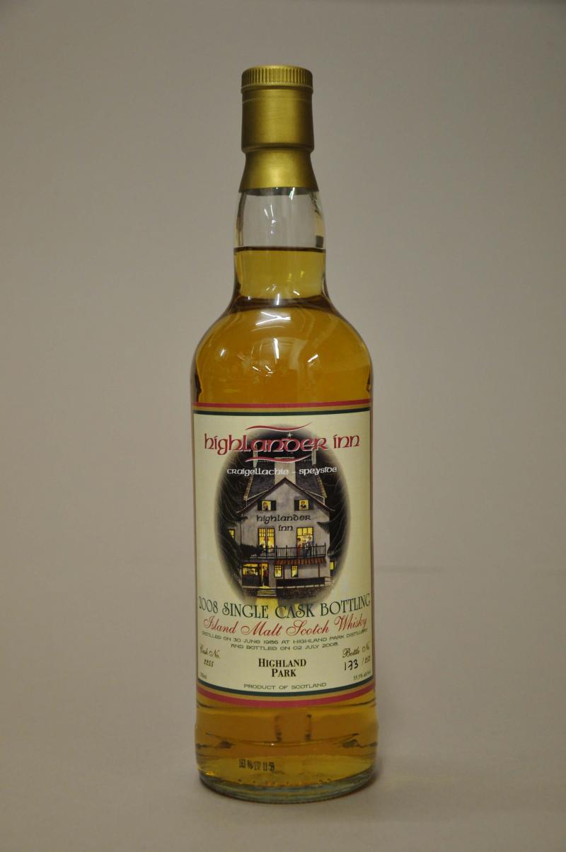 Highland Park 1986 - Bottled 2008 - Cask 2255