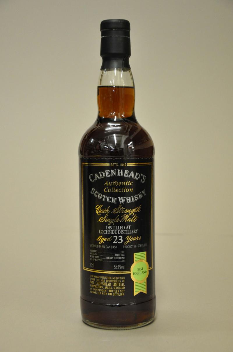 Lochside 1981-2004 - 23 Year Old - Cadenheads Authentic Collection