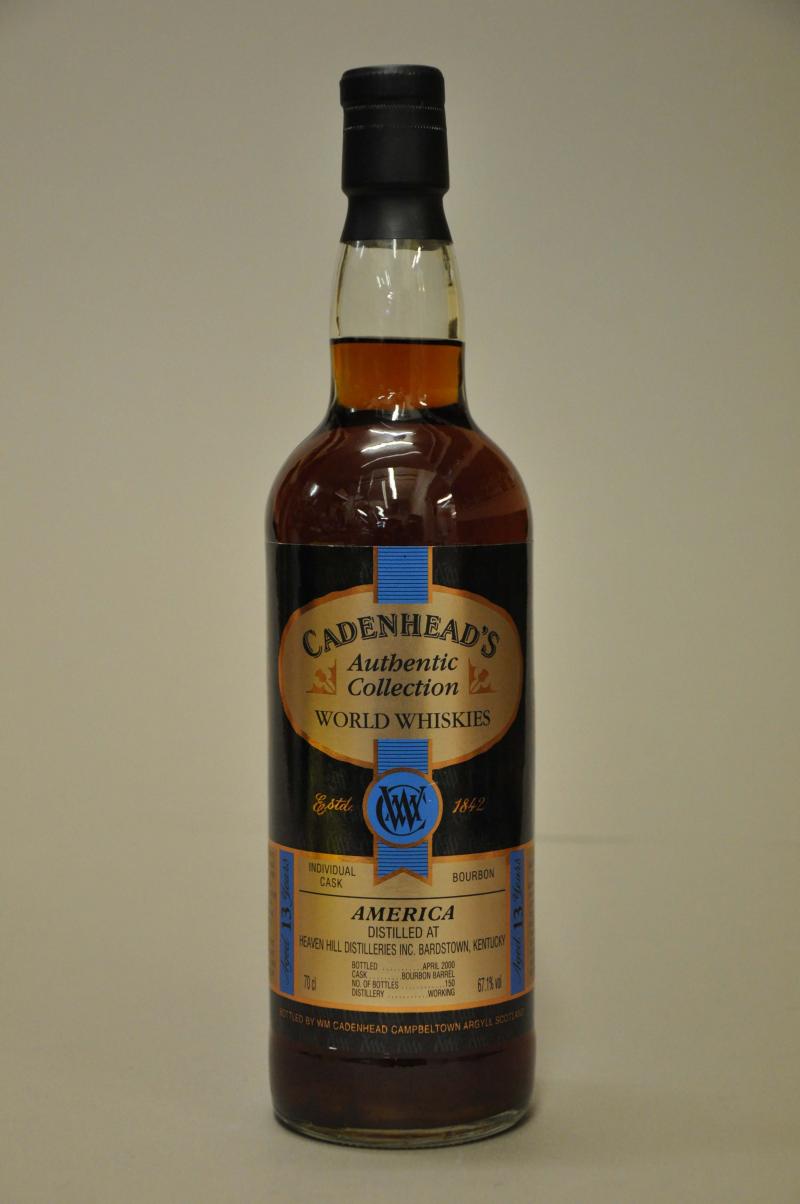 Heaven Hill 13 Year Old - Cadenheads Authentic Collection