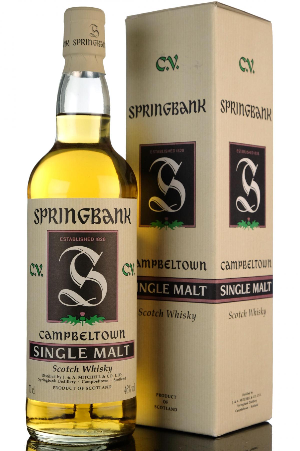 Springbank CV - 1990s